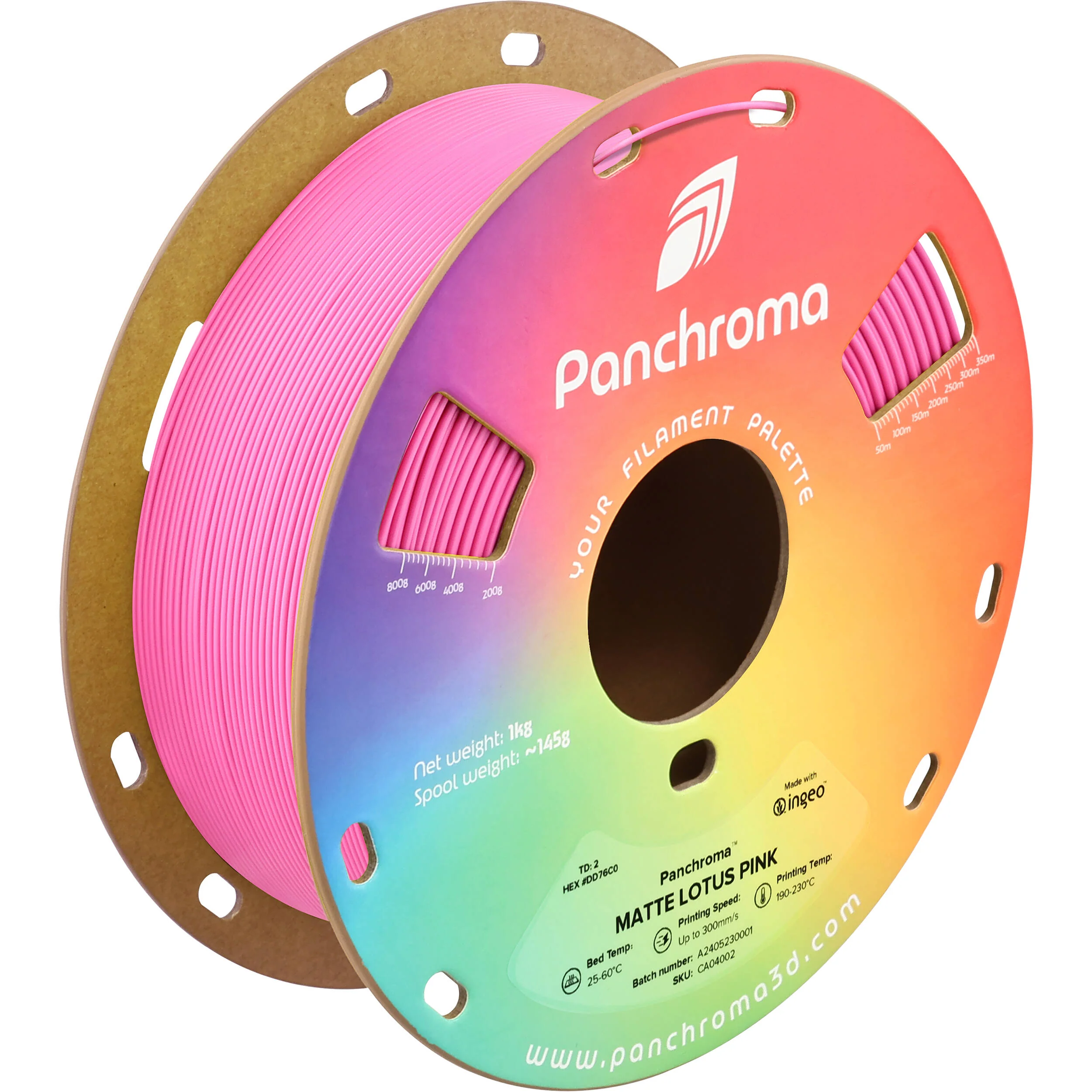 Polymaker Panchroma Matte PLA Filament (1kg, Lotus Pink) - Image 5