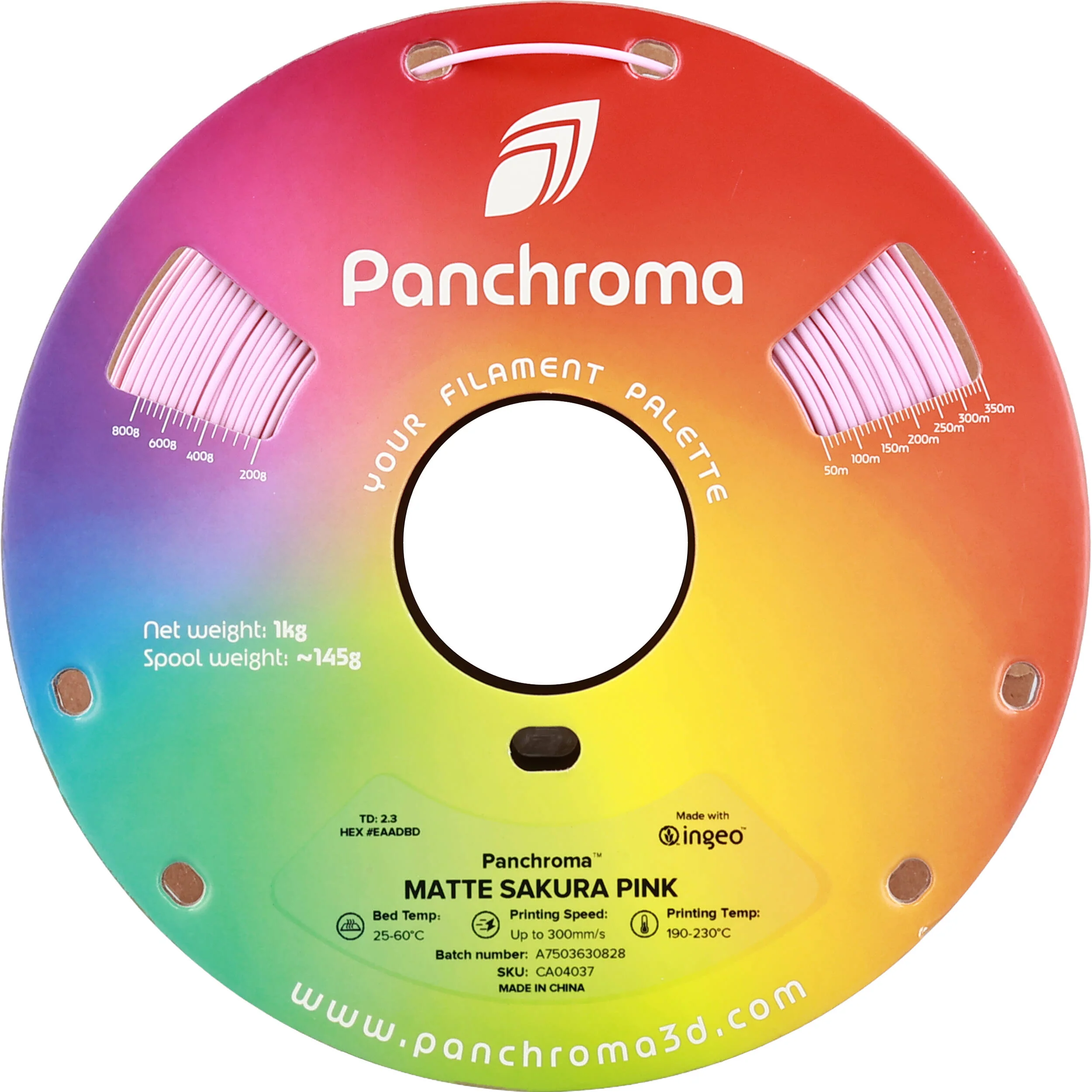 Polymaker Panchroma Matte PLA Filament (1kg, Sakura Pink) - Image 4