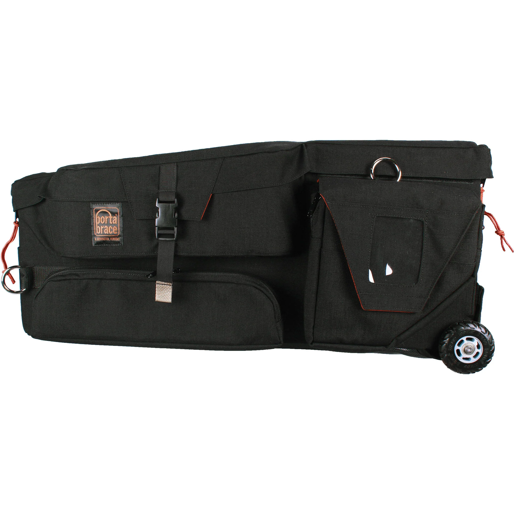 Porta Brace CC-HD1BOR Quick Draw Case with Off-Road Wheels (Black) - Image 9