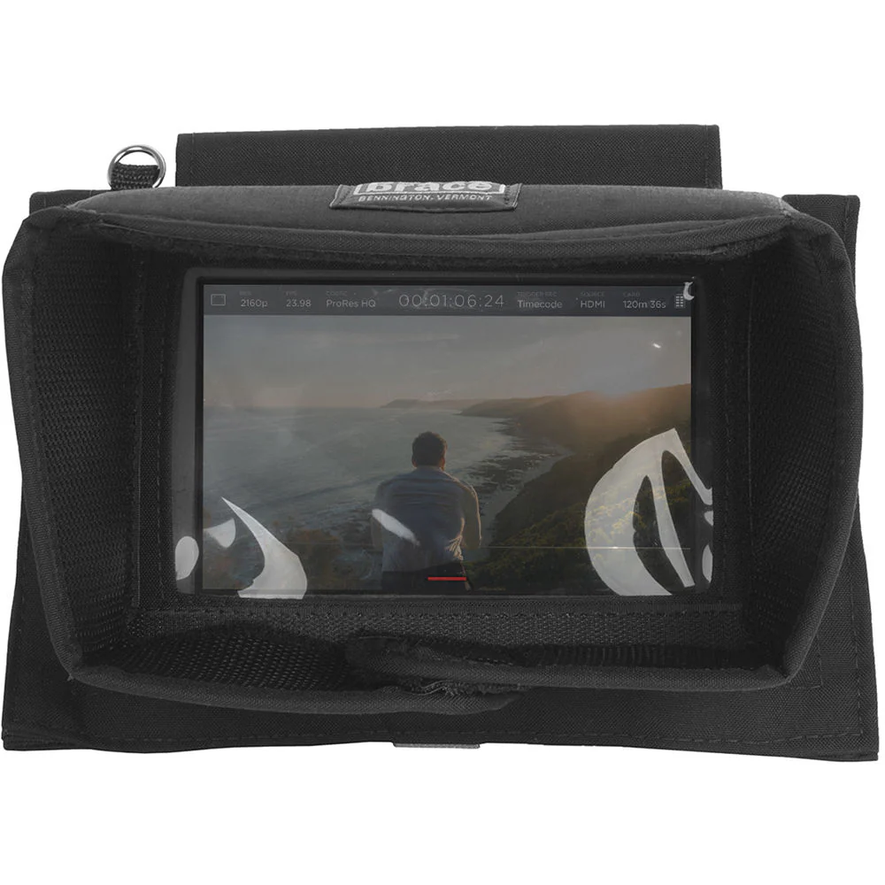Porta Brace Monitor Case And Fold-Out Visor For Blackmagic Design Video Assist Monitor - Image 2