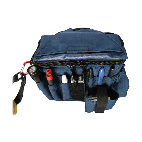 PortaBrace ACB-3 Assistant Camera Pouch with Belt (Large, Signature Blue) - Image 4