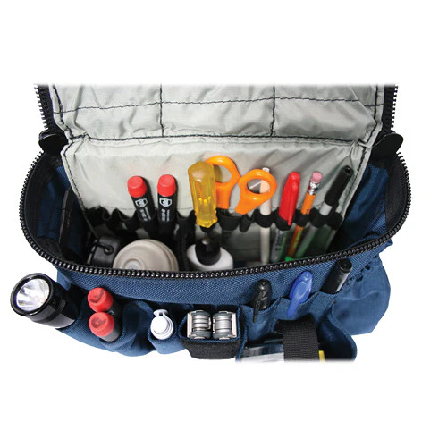 PortaBrace ACB-3 Assistant Camera Pouch with Belt (Large, Signature Blue) - Image 6