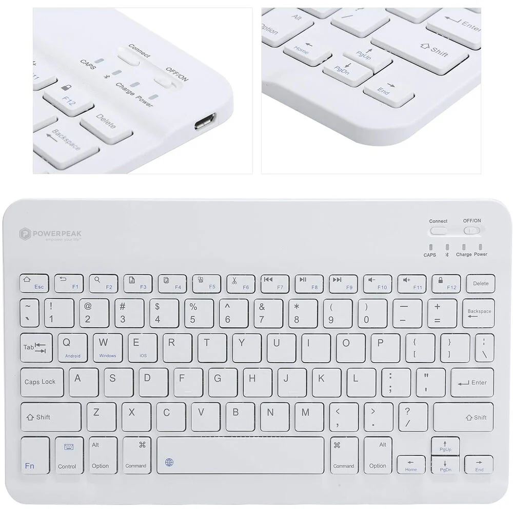 PowerPeak Mini Tablet Wireless Keyboard - Image 3