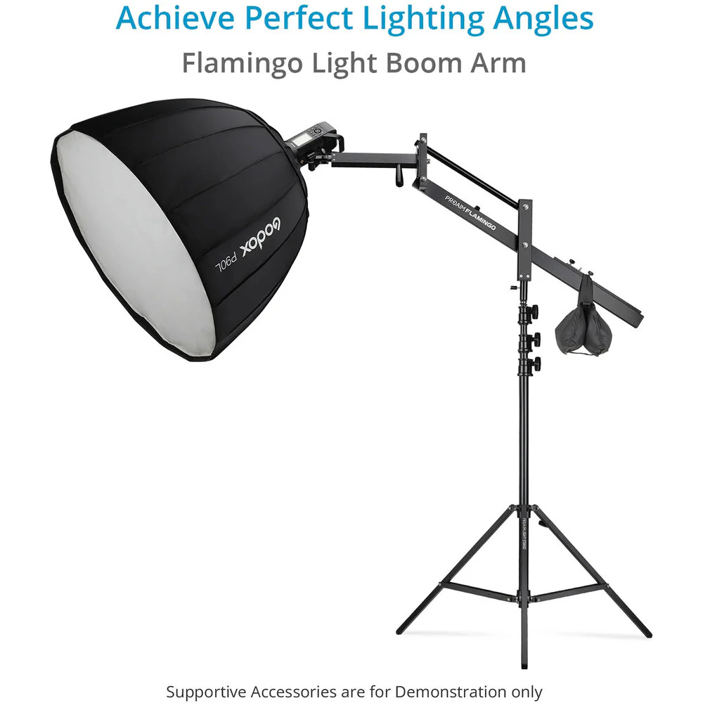 Proaim Flamingo Light Boom Arm with 5/8" Baby-Pin Mount (51") - Image 2