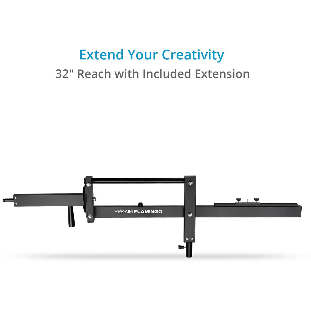 Proaim Flamingo Light Boom Arm with 5/8" Baby-Pin Mount (51") - Image 3
