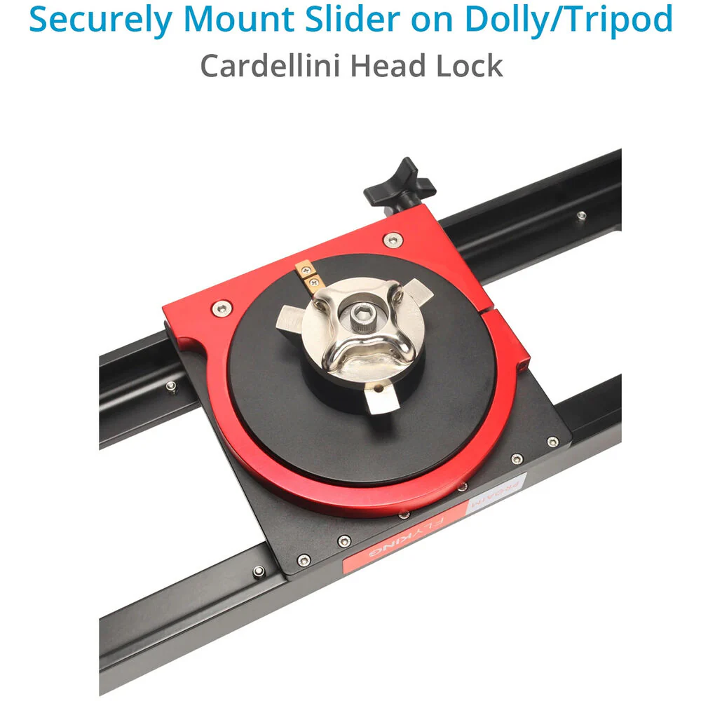 Proaim Flyking Precision Camera Slider with Mitchell Mount and Flight Case (6') - Image 5