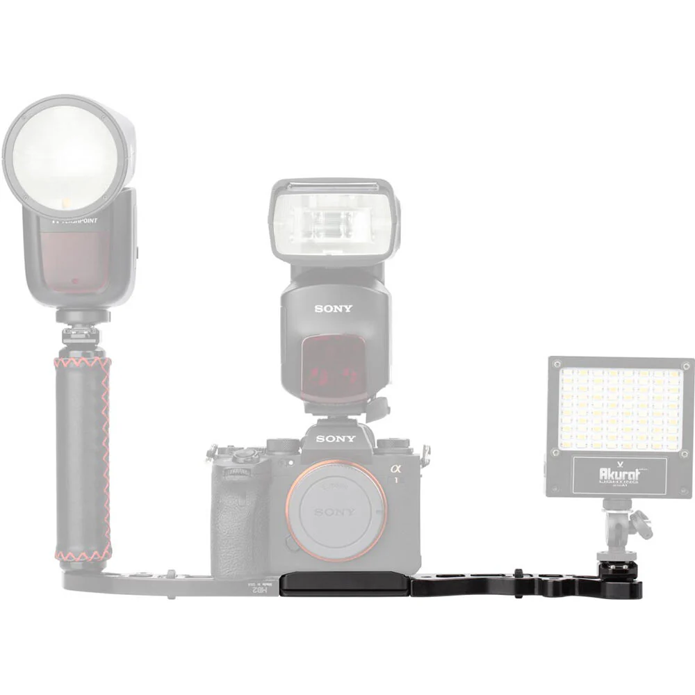 ProMediaGear HB4 Camera Flash Side Handle with SS2 Strap Port - Image 3