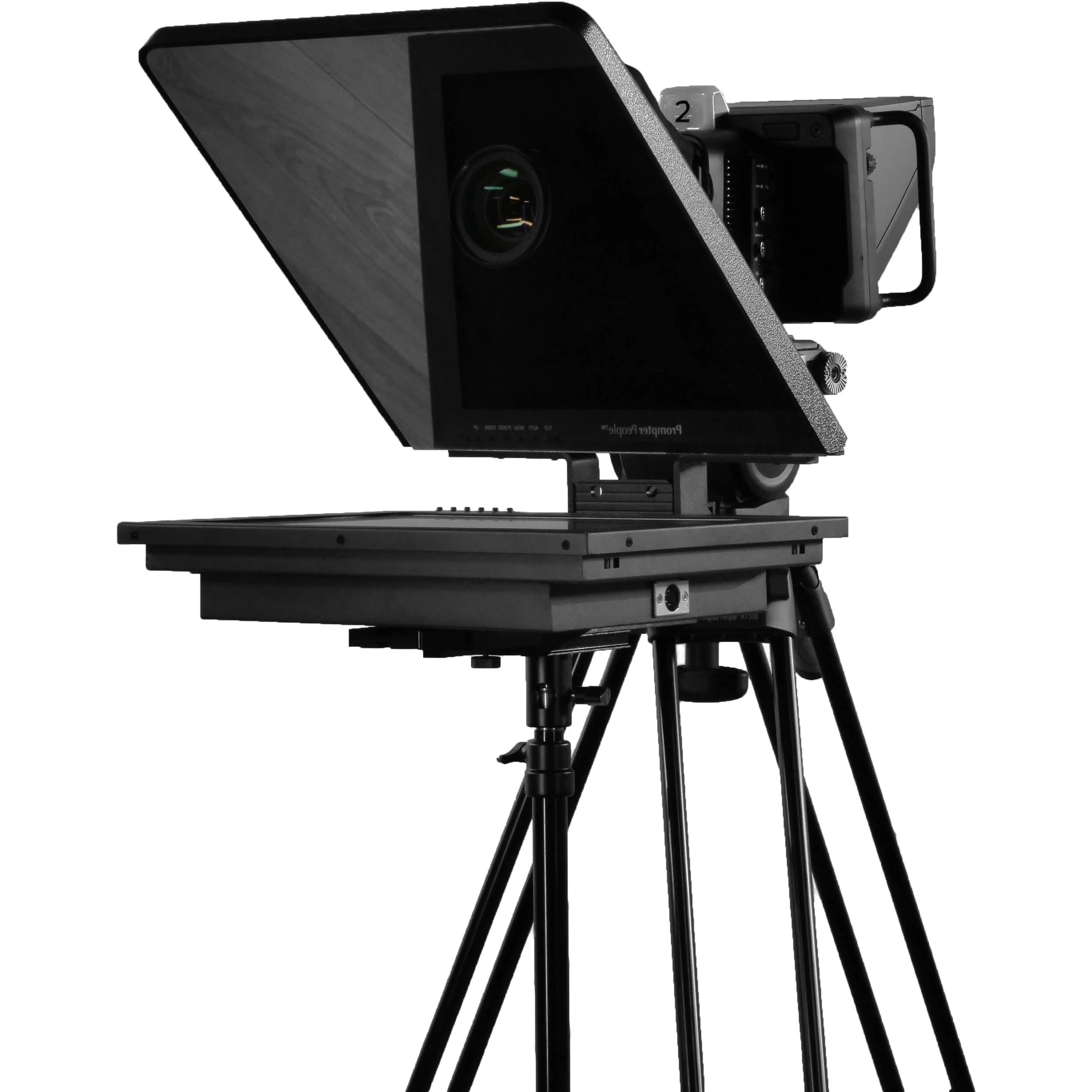 Prompter People Flex Plus FreeStand Teleprompter with 400 cd/m&sup2; Monitor (15") - Image 2