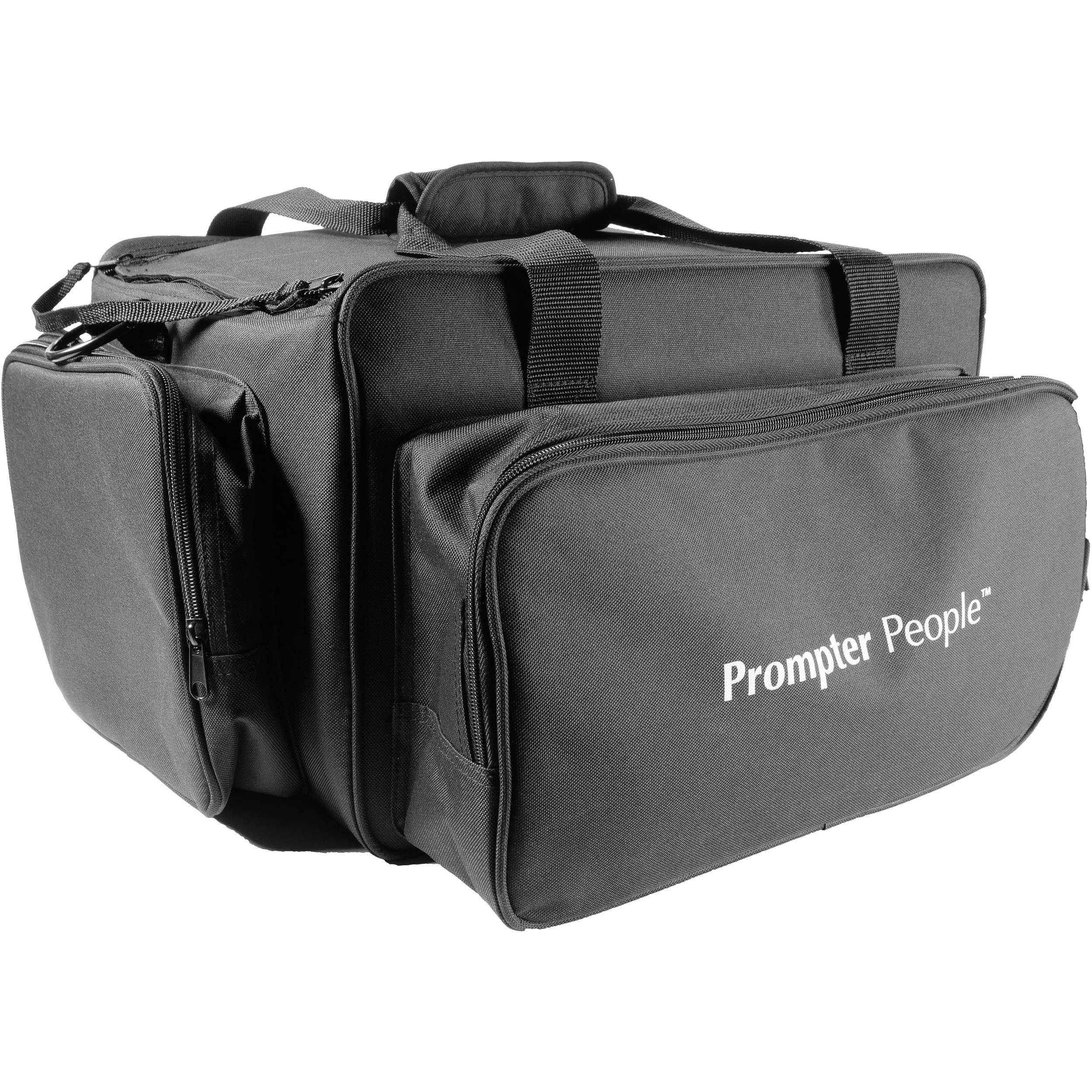 Prompter People PAL12 Prompter Pal Teleprompter with Auto-Reversing Monitor, 12 x 12" Glass, and Camera Sled - Image 22