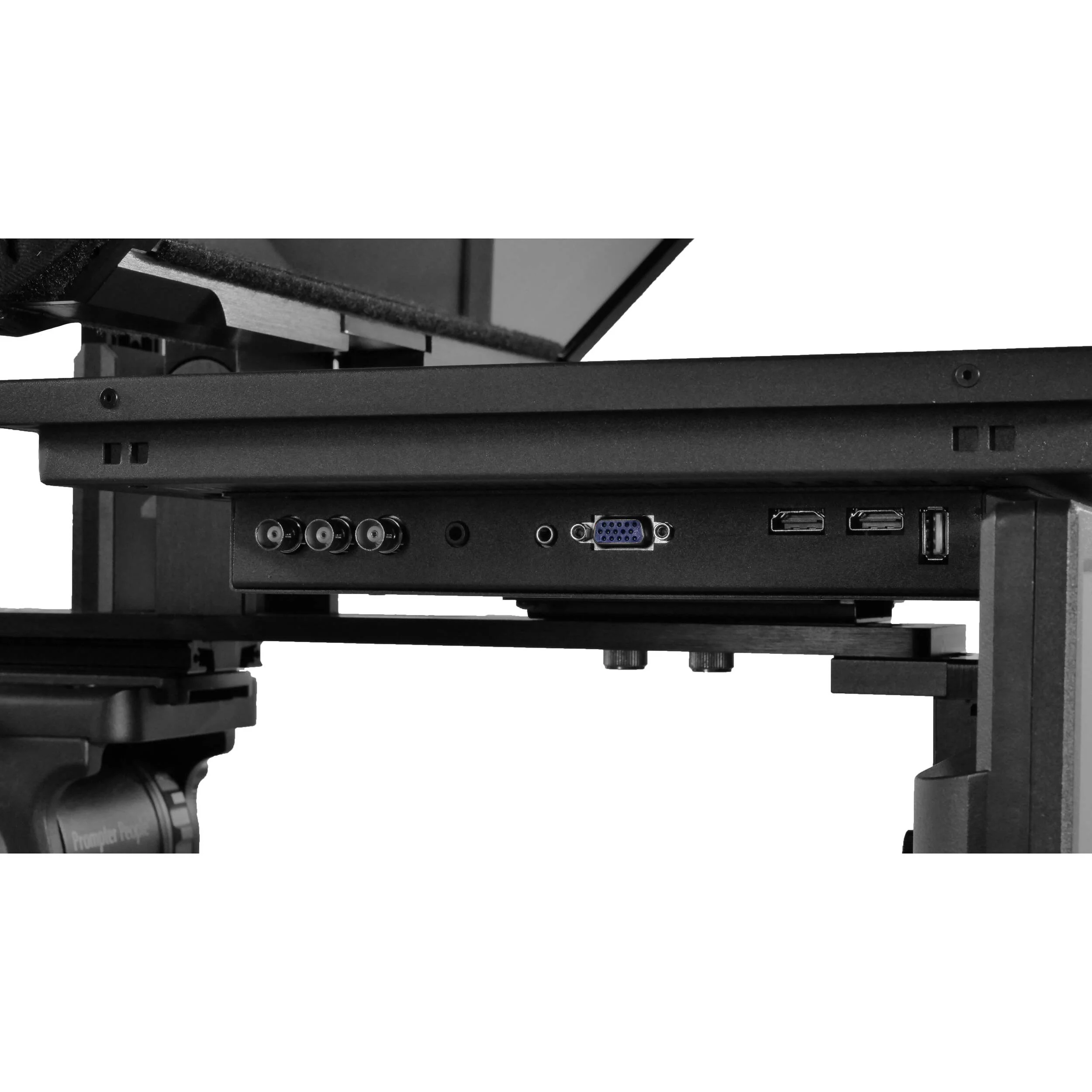 Prompter People Q-Gear Qpro  17" 400 NIT HDMI 3G-SDI Teleprompter and 15.6" 3G-SDI HDMI RGB IPS Talent Monitor - Image 5
