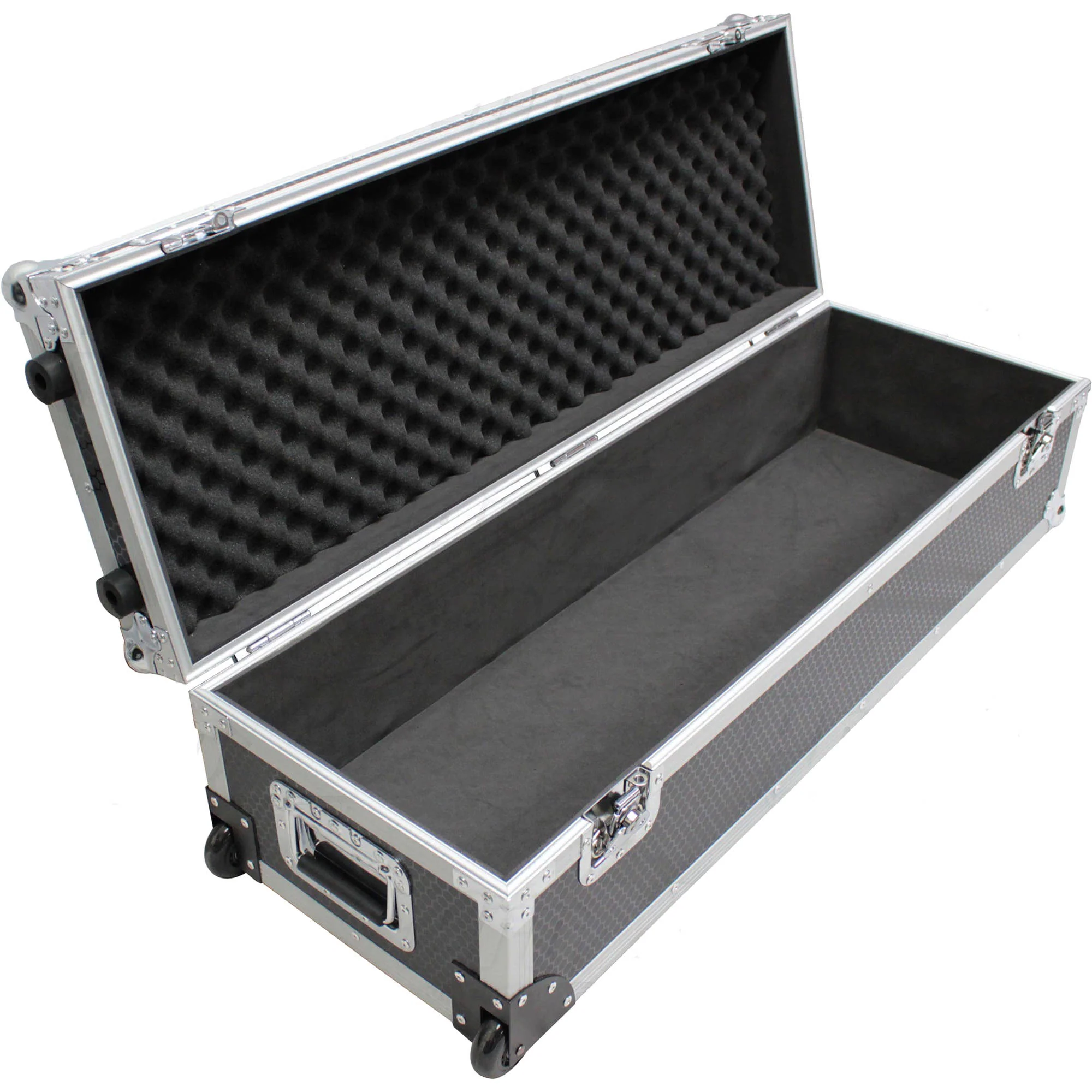 ProX 40" Utility Case with Low-Profile Wheels (Black) - Image 2