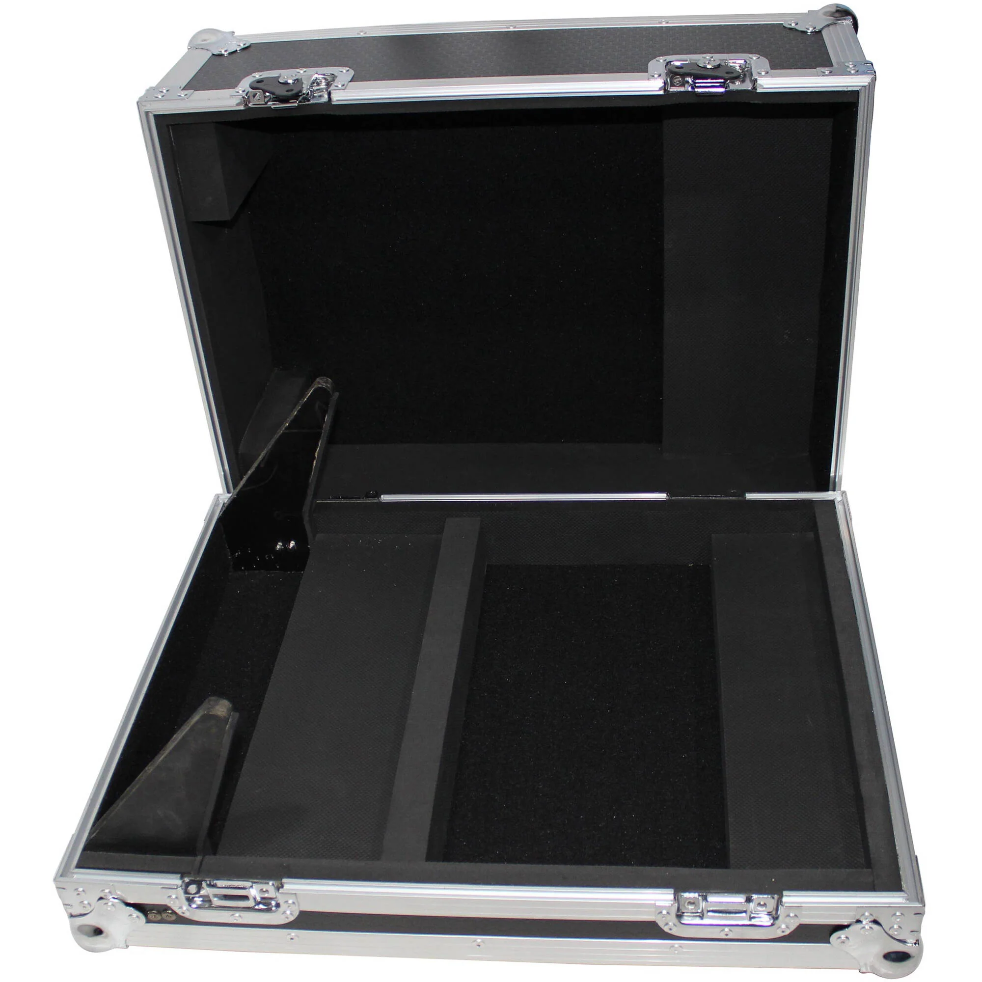 ProX Flight Hard Road Mixer Case for Allen and Heath QU-16 (Silver on Black) - Image 3
