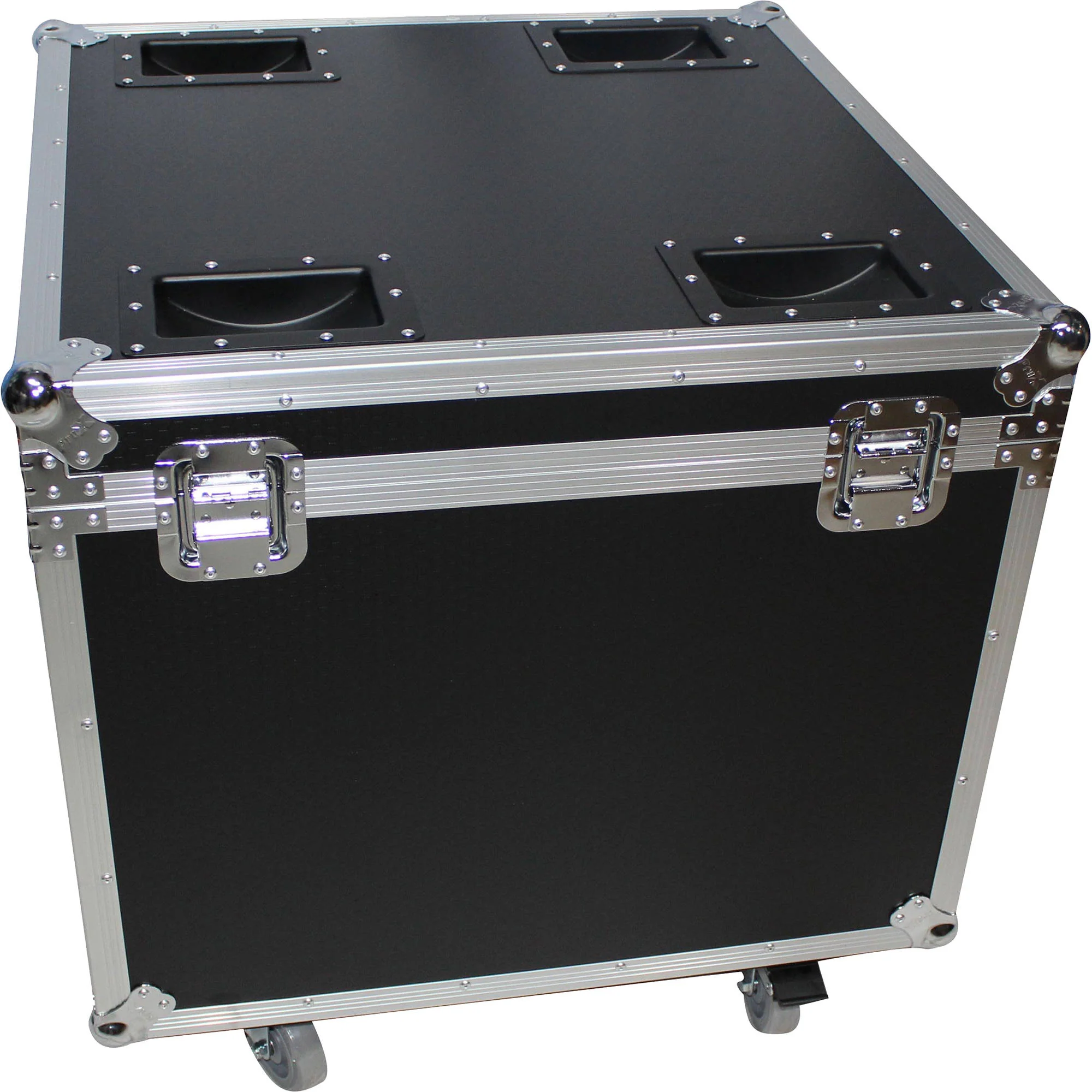 ProX Heavy Duty Utility Trunk Case with 4" Caster Wheels (Black) - Image 8