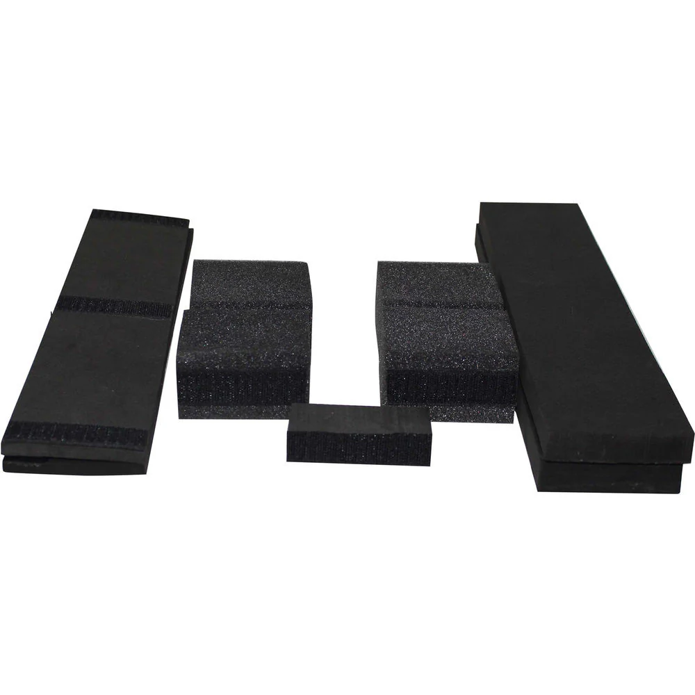 ProX Mixer Case for Large Format 12" DJ Mixers (Black on Black) - Image 8