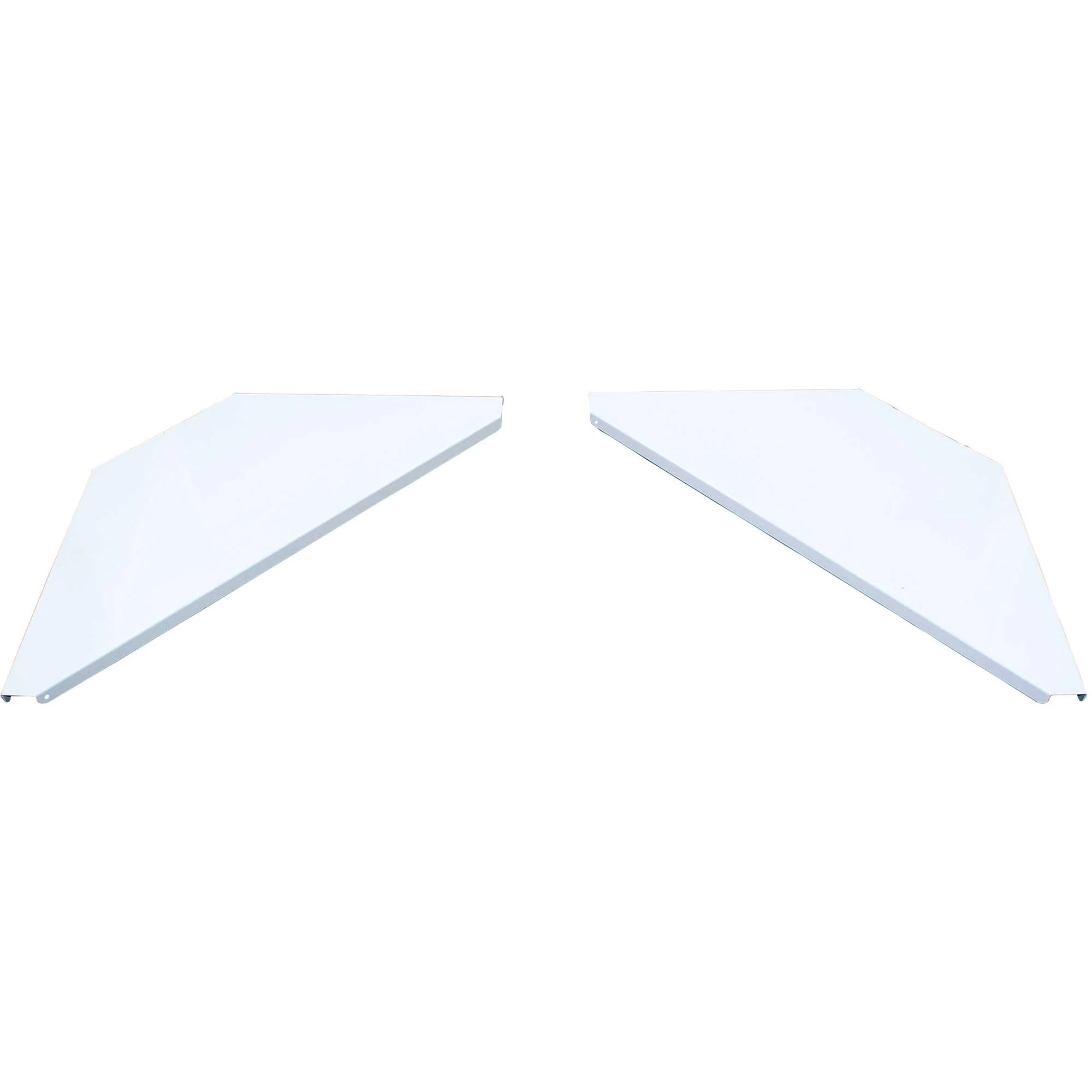 ProX XF-CSB X2 Aluminum Corner Shelf for DJ Facade (Pair, Black) - Image 10