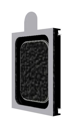 PUI AUDIO AS01808AO-SC18-WP-R Speaker, 420 Hz to 15 kHz, 8 ohm, 1.2 W, 96 dB, Oval, SMD