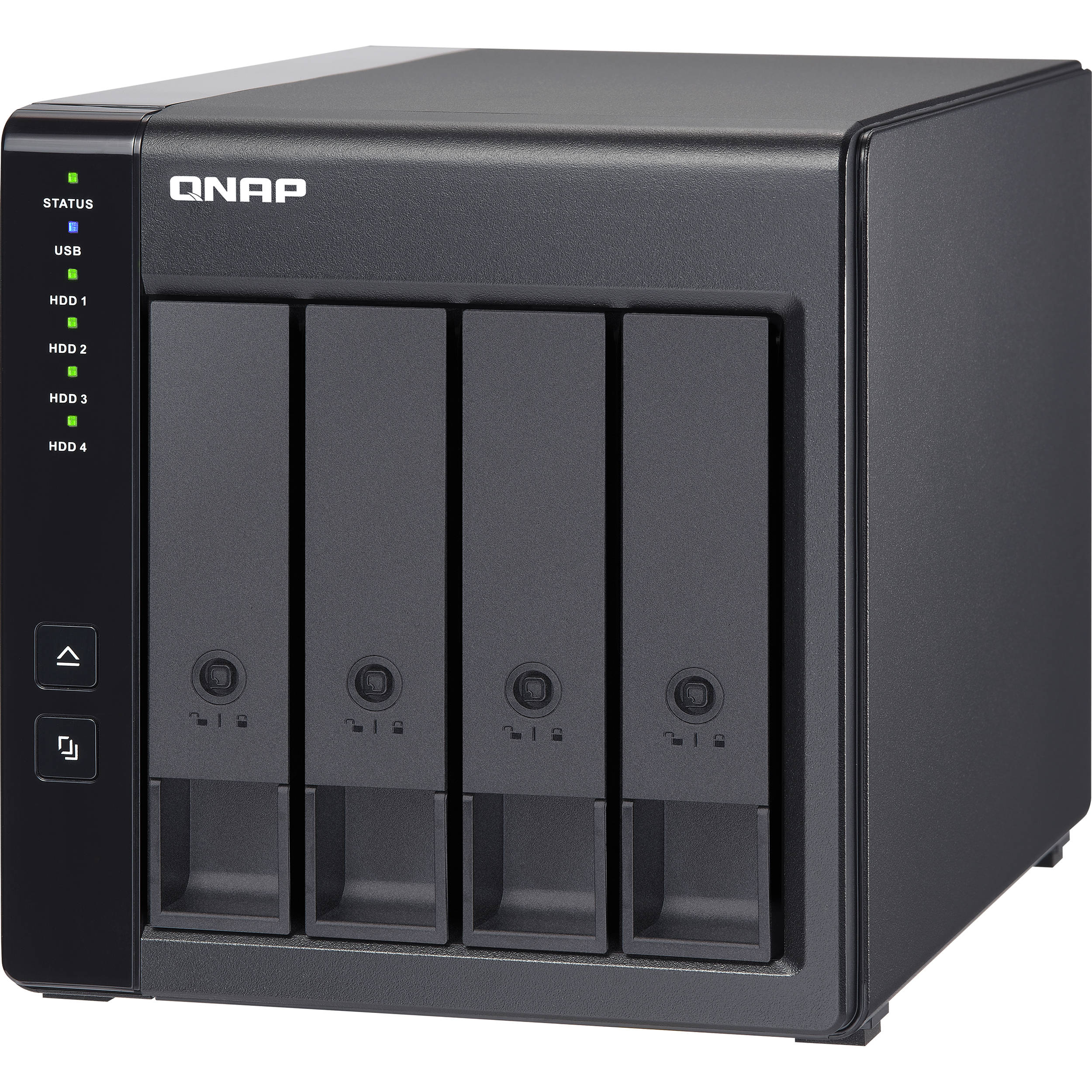 QNAP 32TB TR-004 4-Bay USB 3.2 Gen 1 RAID Expansion Enclosure Kit with Seagate IronWolf HDDs (4 x 8TB) - Image 2
