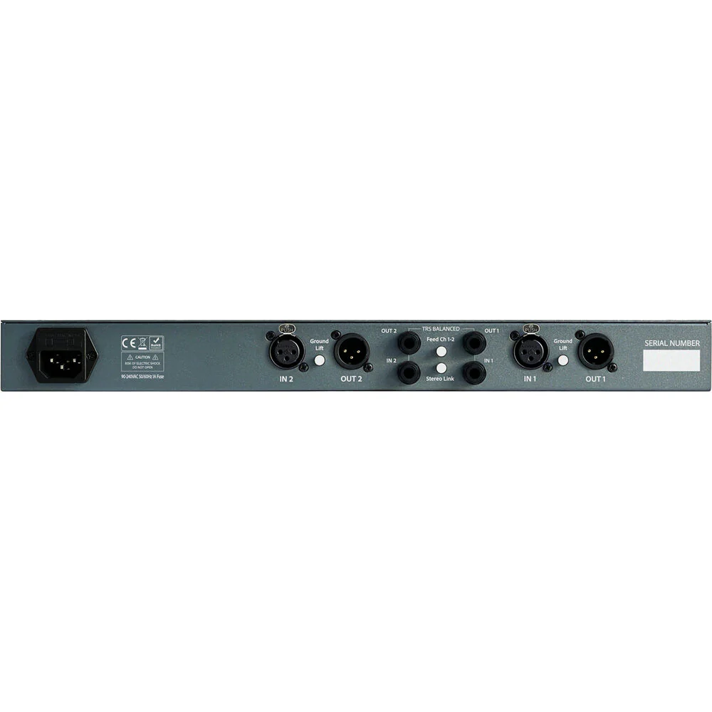 QUAGLIARDI PRO AUDIO Powergrid Duo Two-Slot 500-Series Horizontal Rack Chassis - Image 5