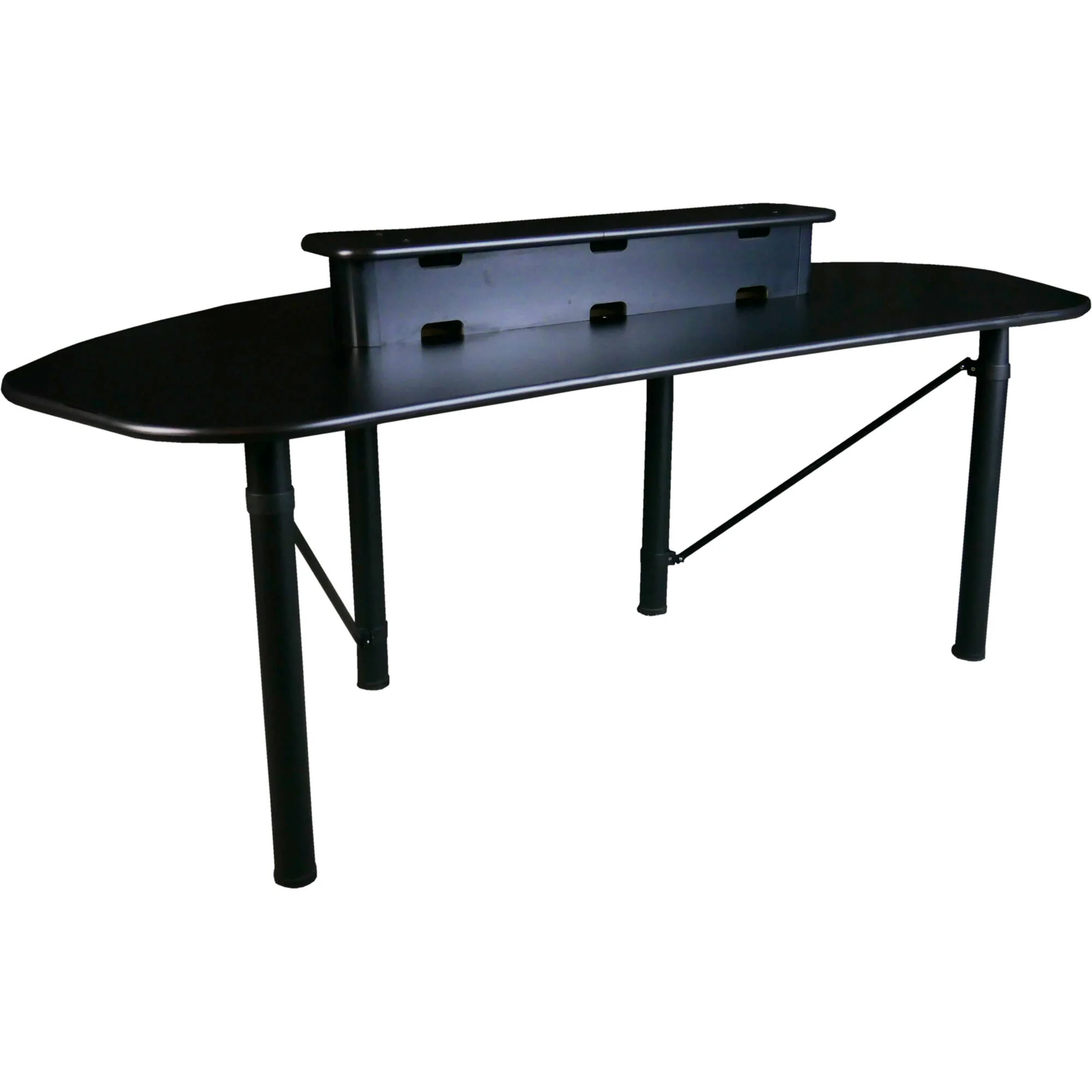 RAB Audio Prokast Four-Seater Podcast Desk with Bridge Shelf - Image 3
