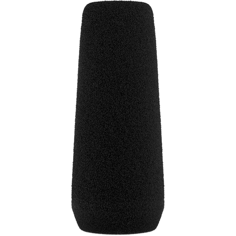 Radius Shotgun Microphone Foam Windscreen for 0.74 to 0.86" Diameter Microphones (Black, 3.9") - Image 2
