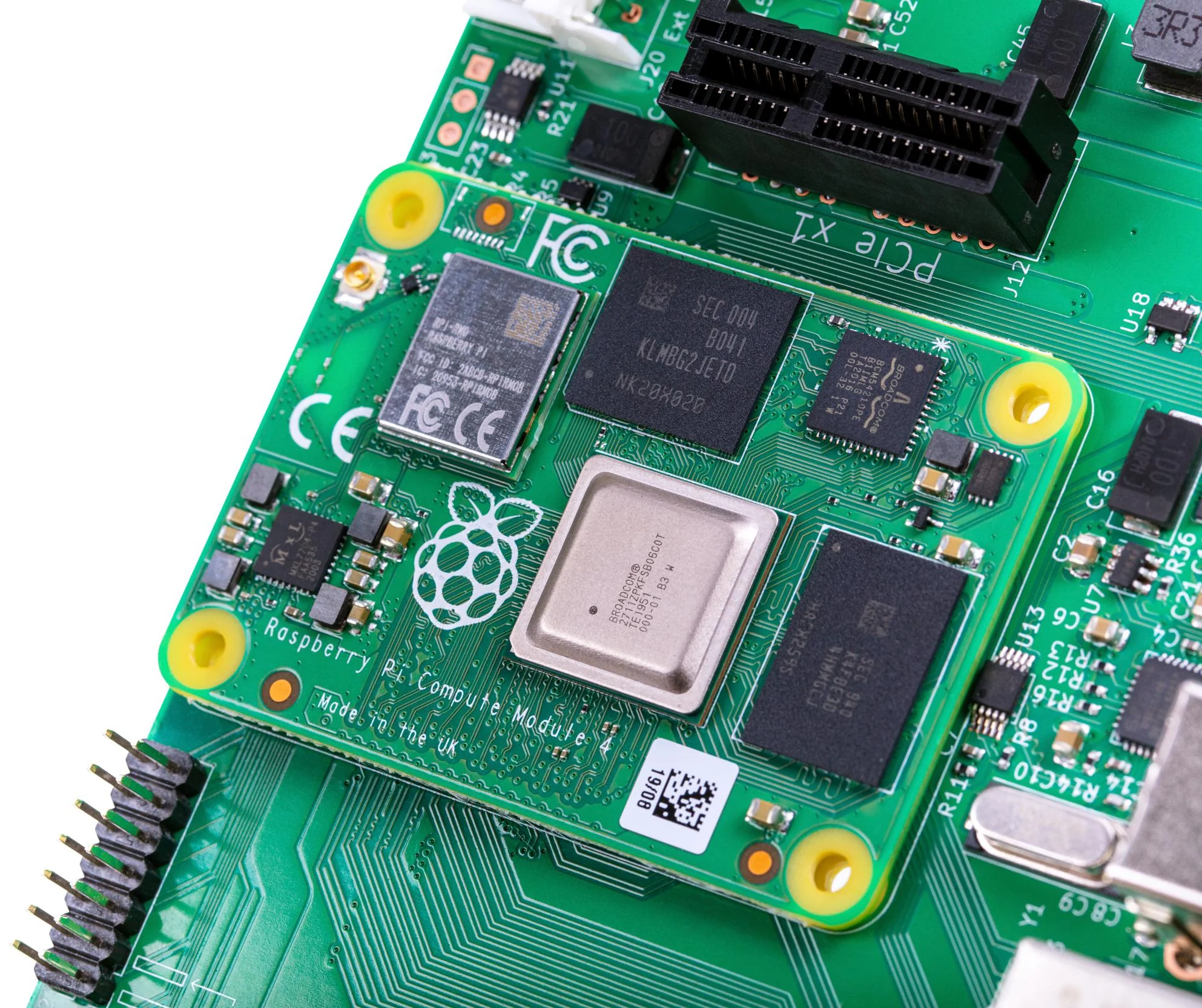 RASPBERRY-PI CM4101016 Raspberry Pi Module 4, BCM2711, ARM Cortex-A72, 1GB RAM, 16GB EMMC, WiFi - Image 3