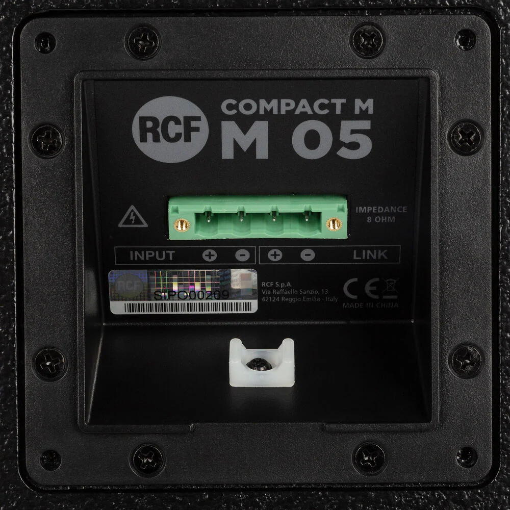 RCF COMPACT M 05 Passive 2-Way Speaker - Image 6