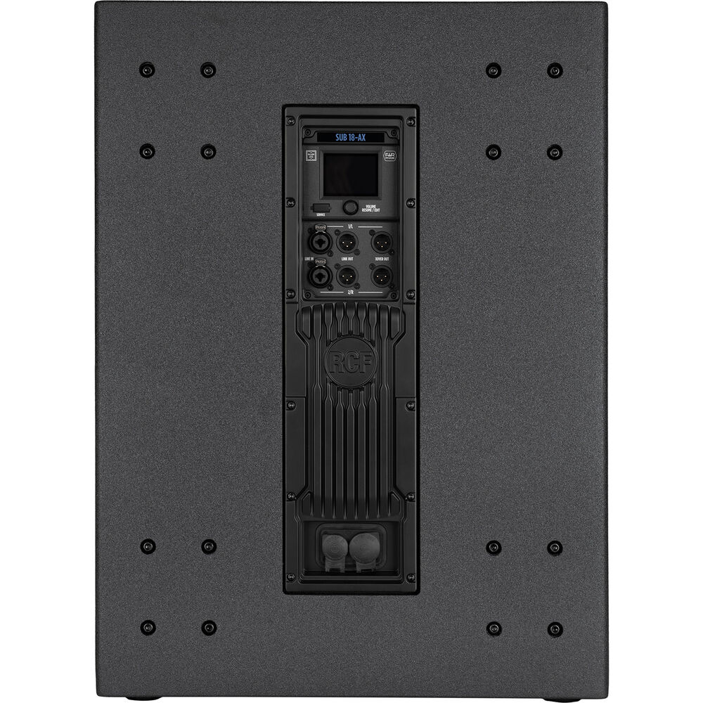 RCF SUB 18-AX Professional Powered 18" Subwoofer (Black) - Image 4