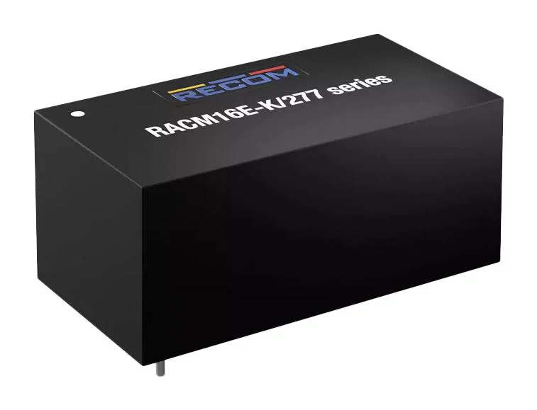 RECOM POWER RACM16E-05SK/277 AC/DC PCB Mount Power Supply (PSU), ITE, Household, Laboratory, Medical & Industrial, 1 Output