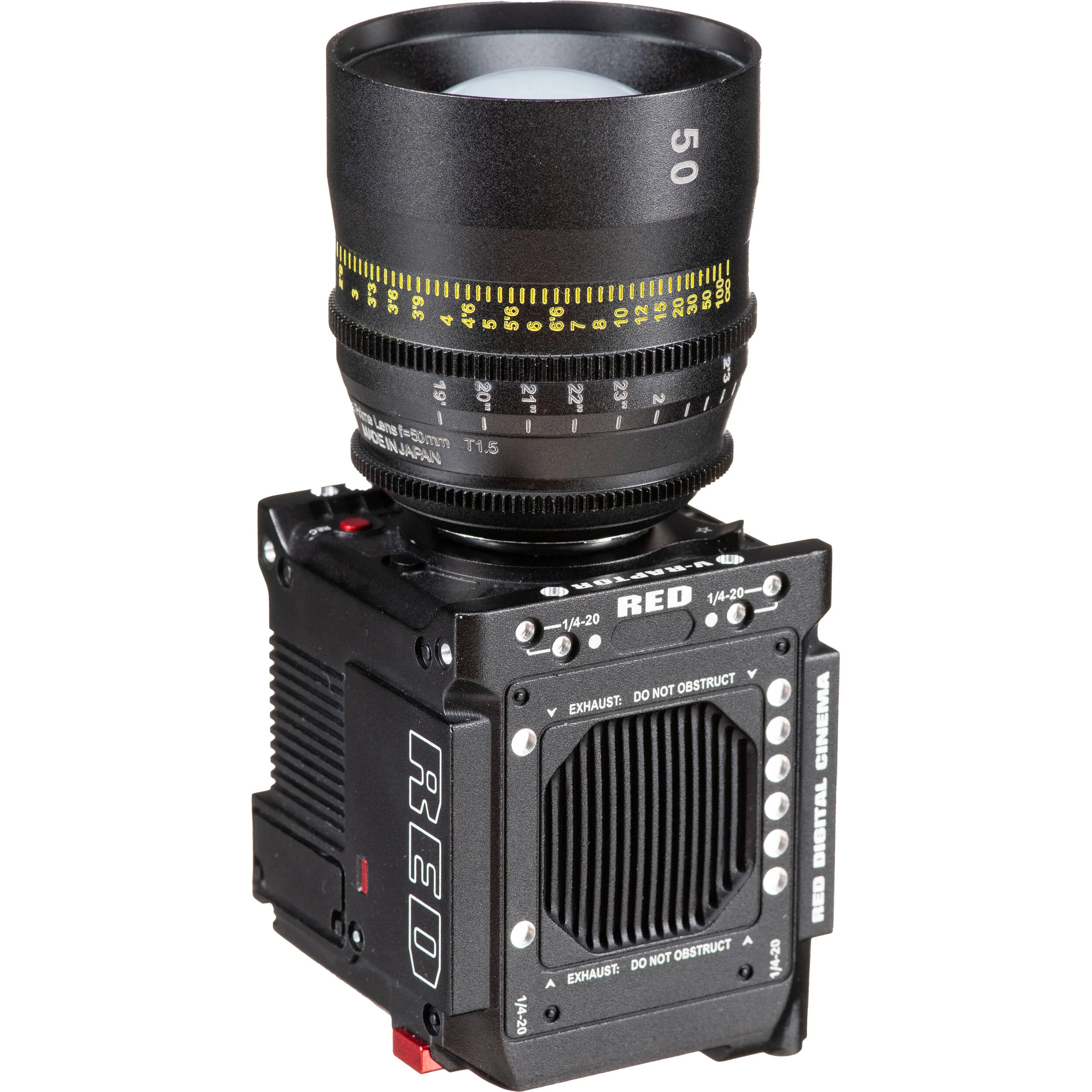 Revar Cine Mini for RED V-RAPTOR Scale Model with Tokina Cinema Vista 50mm Lens - Image 5