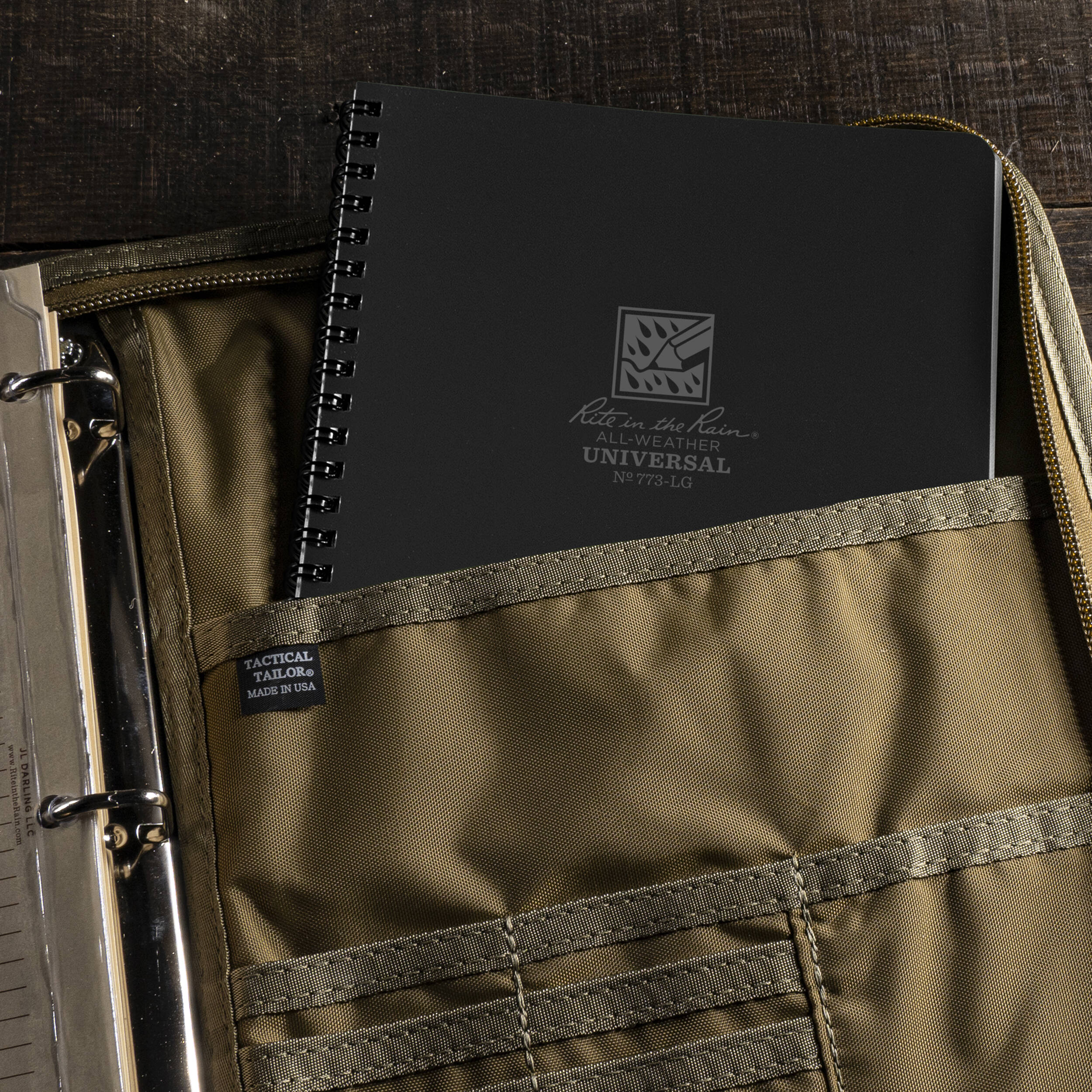 Rite in the Rain LG Side Spiral Notebook (Universal, Black) - Image 7
