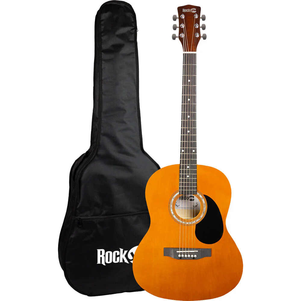 RockJam Full-Sized Acoustic Guitar Kit (Natural) - Image 2