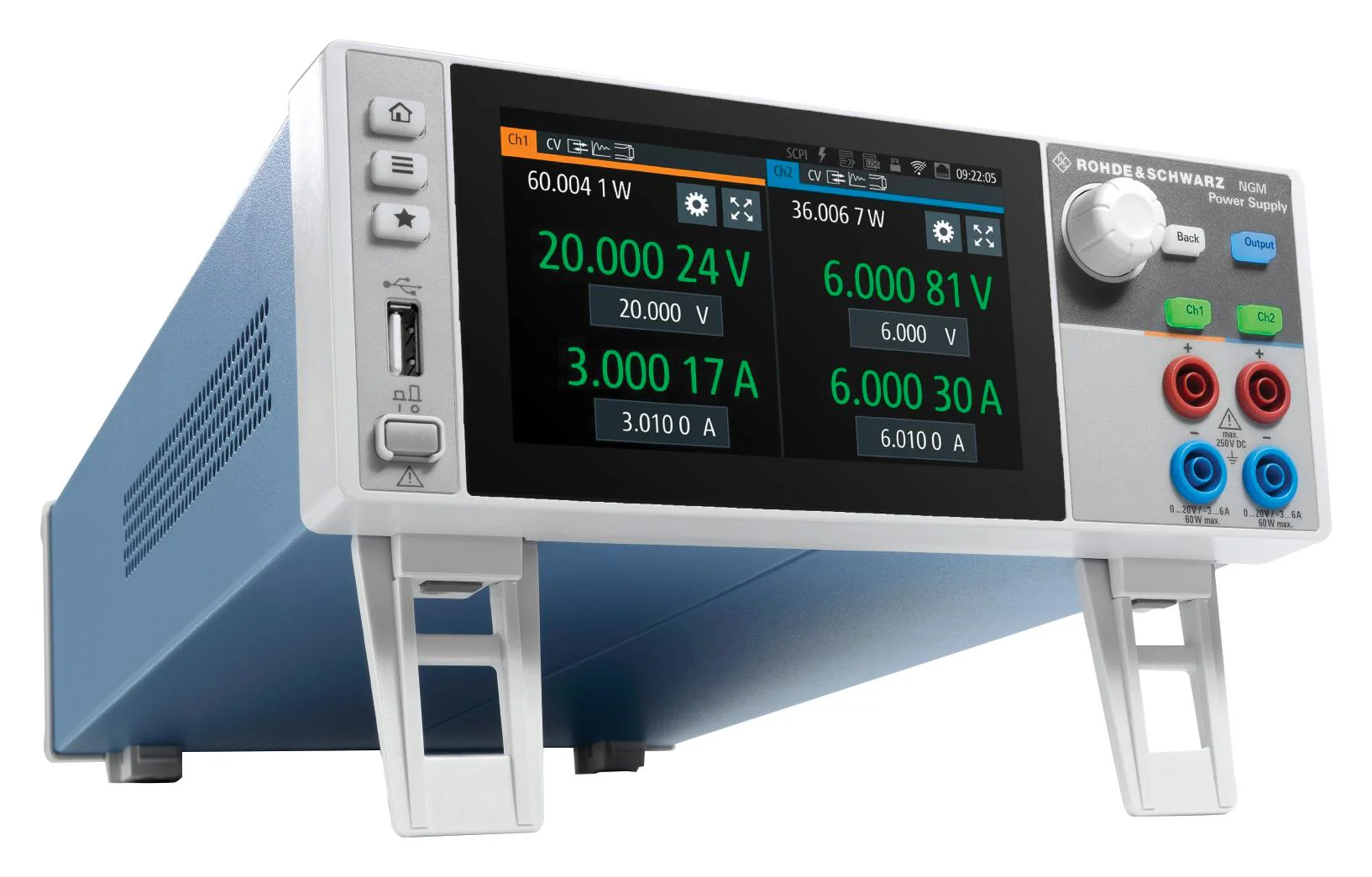 Rohde & Schwarz NGM-COM2B Bench Power Supply Adjustable 4 Output 0 V 64 10 A - Image 10