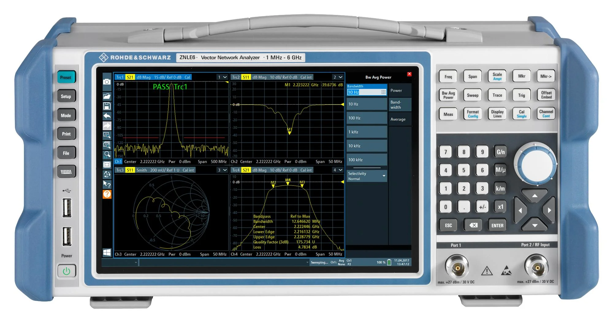 Rohde & Schwarz ZNLE6 Vector Network Analyser PC Based 3 Years Znle Series