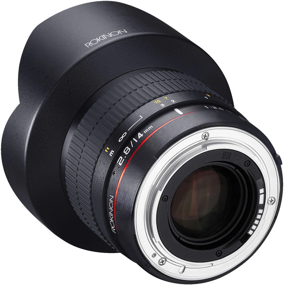 Rokinon 14mm f/2.8 IF ED UMC Lens For Canon EF with AE Chip - Image 3