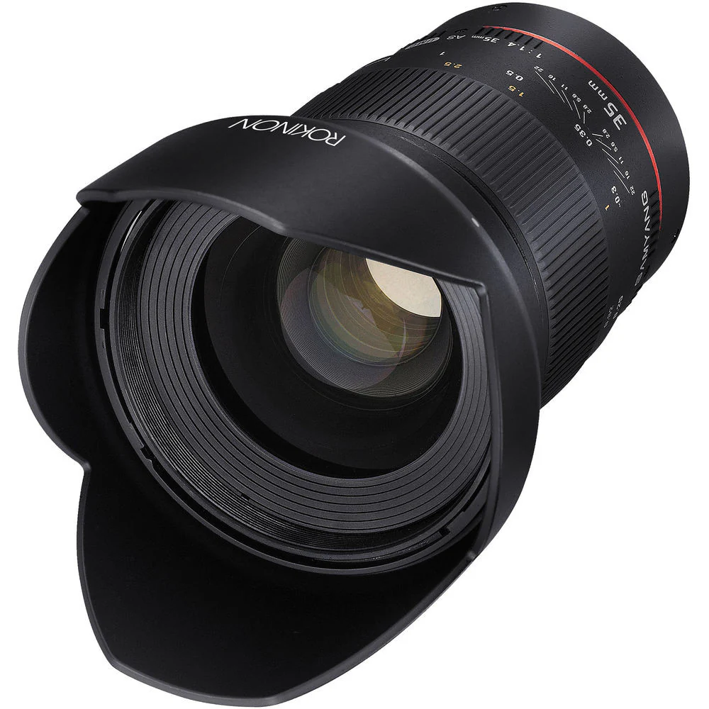 Rokinon 35mm f/1.4 AS UMC Lens for Canon EF (AE Chip) - Image 4