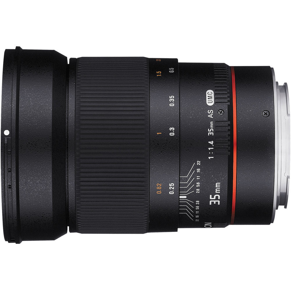 Rokinon 35mm f/1.4 AS UMC Lens for Canon EF (AE Chip) - Image 5