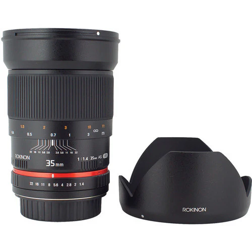 Rokinon 35mm f/1.4 AS UMC Lens for Sony E Mount - Image 3