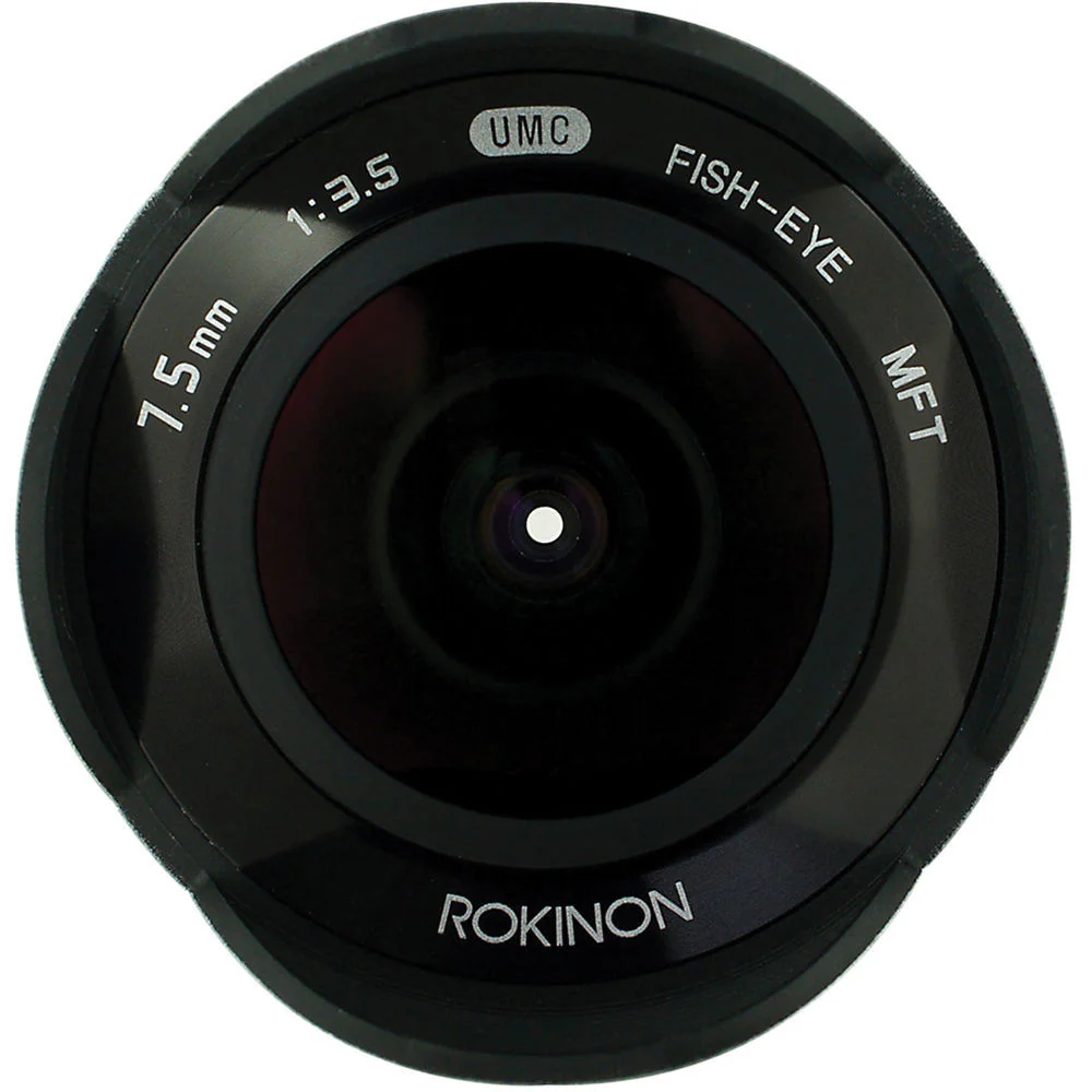 Rokinon 7.5mm f/3.5 Ultra Wide-Angle Fisheye Lens for Micro 4/3 (Silver) - Image 7
