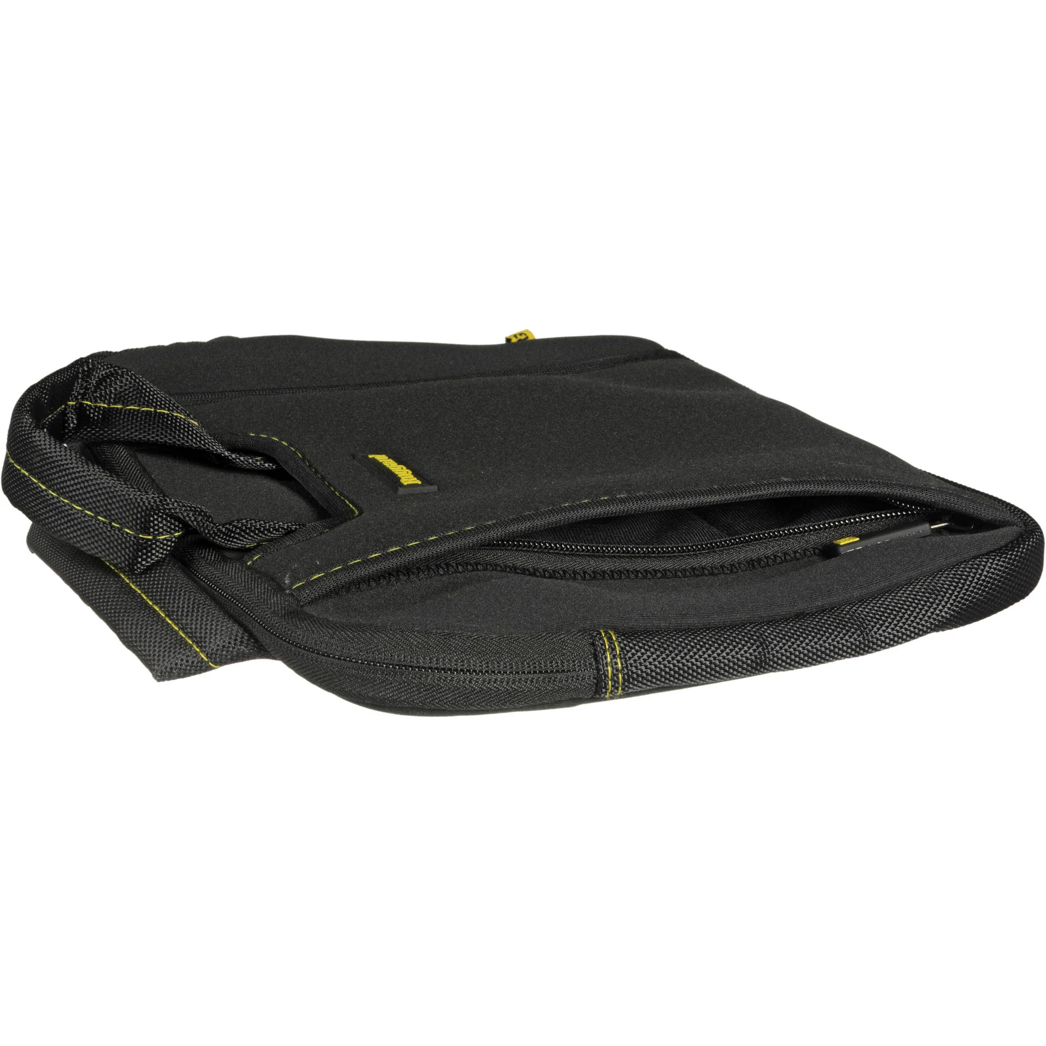 Ruggard 10" Ultra Thin Netbook Sleeve With Handles (Black/Yellow) - Image 6