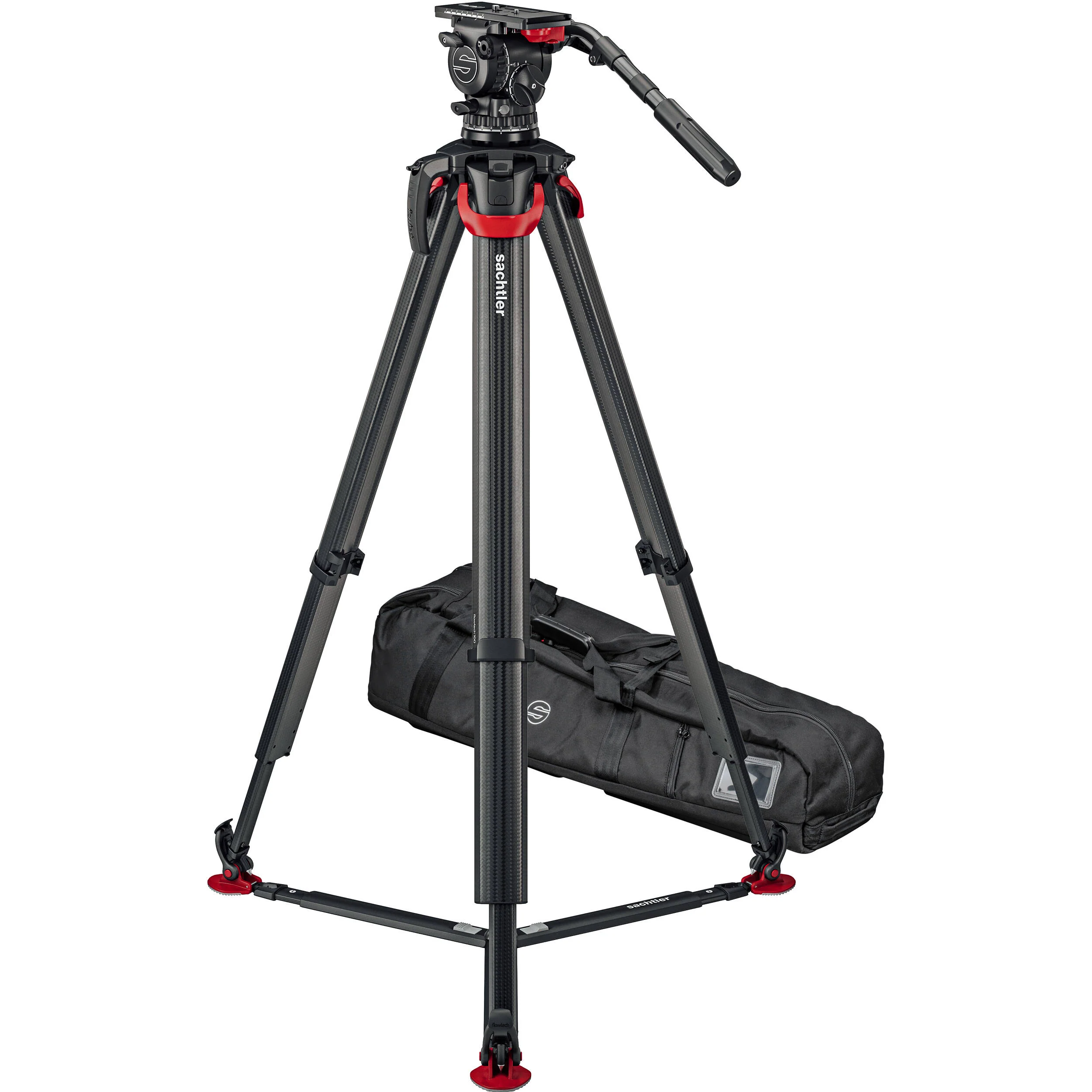 Sachtler aktiv 18T System with flowtech 100 GS and Ground Spreader - Image 4