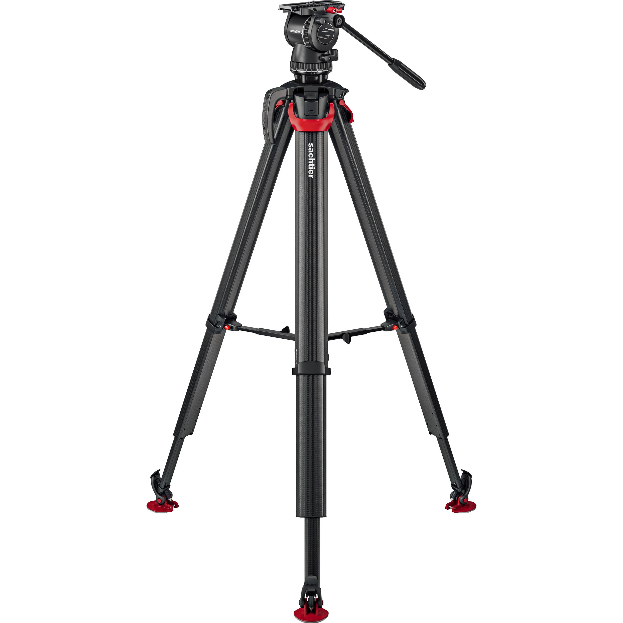 Sachtler FSB-8 Fluid Head & flowtech 75mm Tripod System MS Mk II - Image 3
