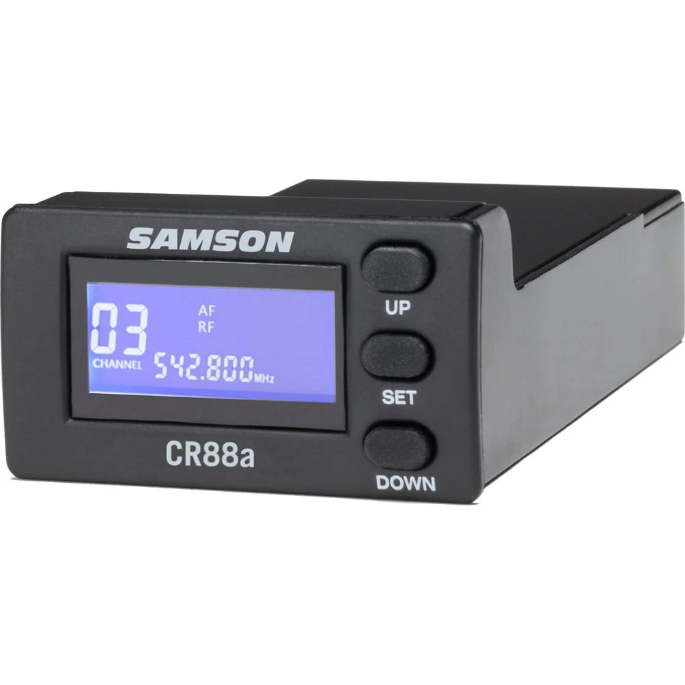 Samson Concert 88a Wireless Handheld Microphone System for XP310w or XP312w PA System (Band D: 542 to 566 MHz) - Image 2