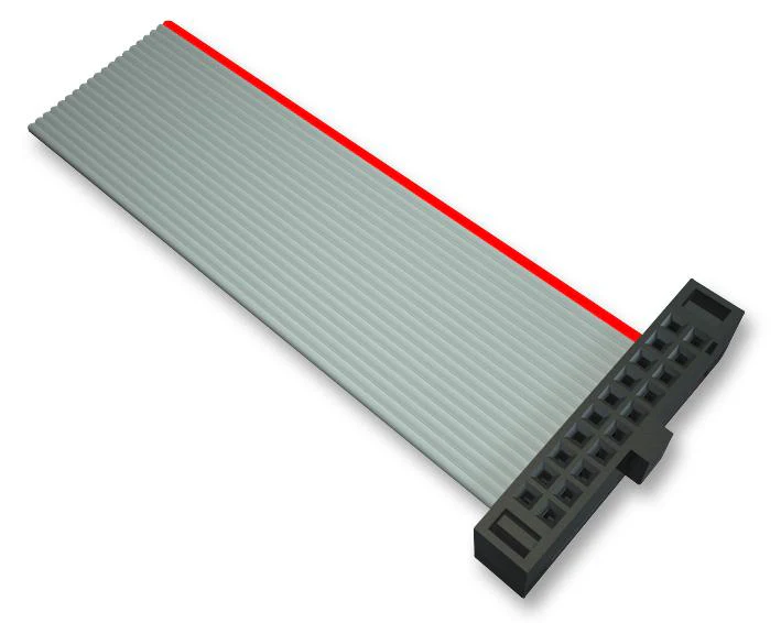 Samtec FFSD-05-D-07.00-01-N . FFSD-05-D-07.00-01-N . Ribbon Cable IDC Receptacle to 10 Ways 7 " 177.8 mm 1.27 Tiger Eye Ffsd
