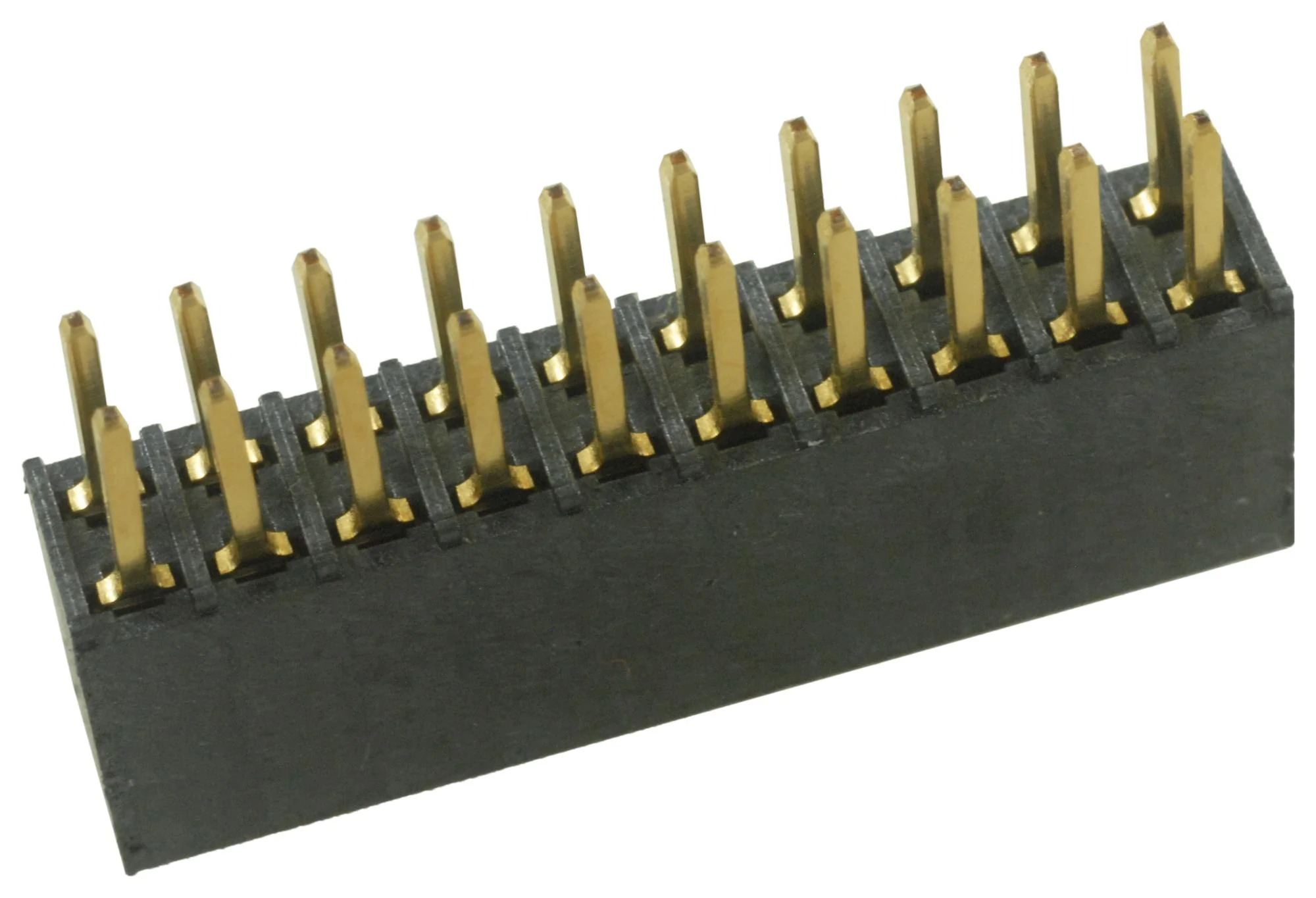 Samtec SSQ-118-03-G-D SSQ-118-03-G-D PCB Receptacle Board-to-Board 2.54 mm 2 Rows 36 Contacts Through Hole Mount SSQ - Image 2