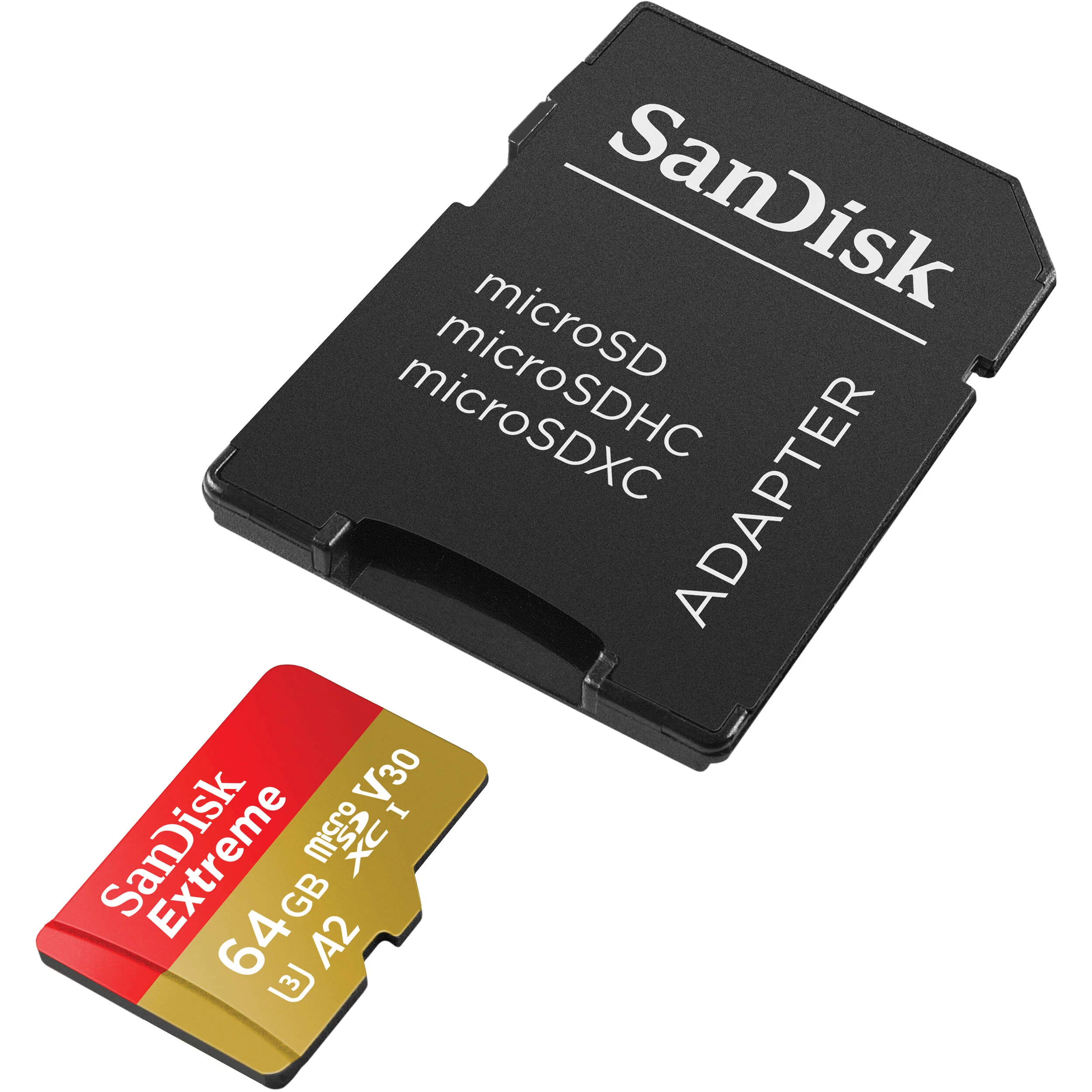 SanDisk 64GB Extreme UHS-I microSDXC Memory Card with SD Adapter - Image 4