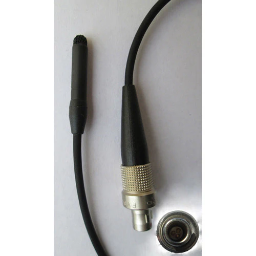 Sanken COS-11D Omni Lavalier Mic, Normal Sens, Hardwired LEMO 3-Pin Connector for Sennheiser Wireless Transmitters (No Accessories, Black) - Image 2