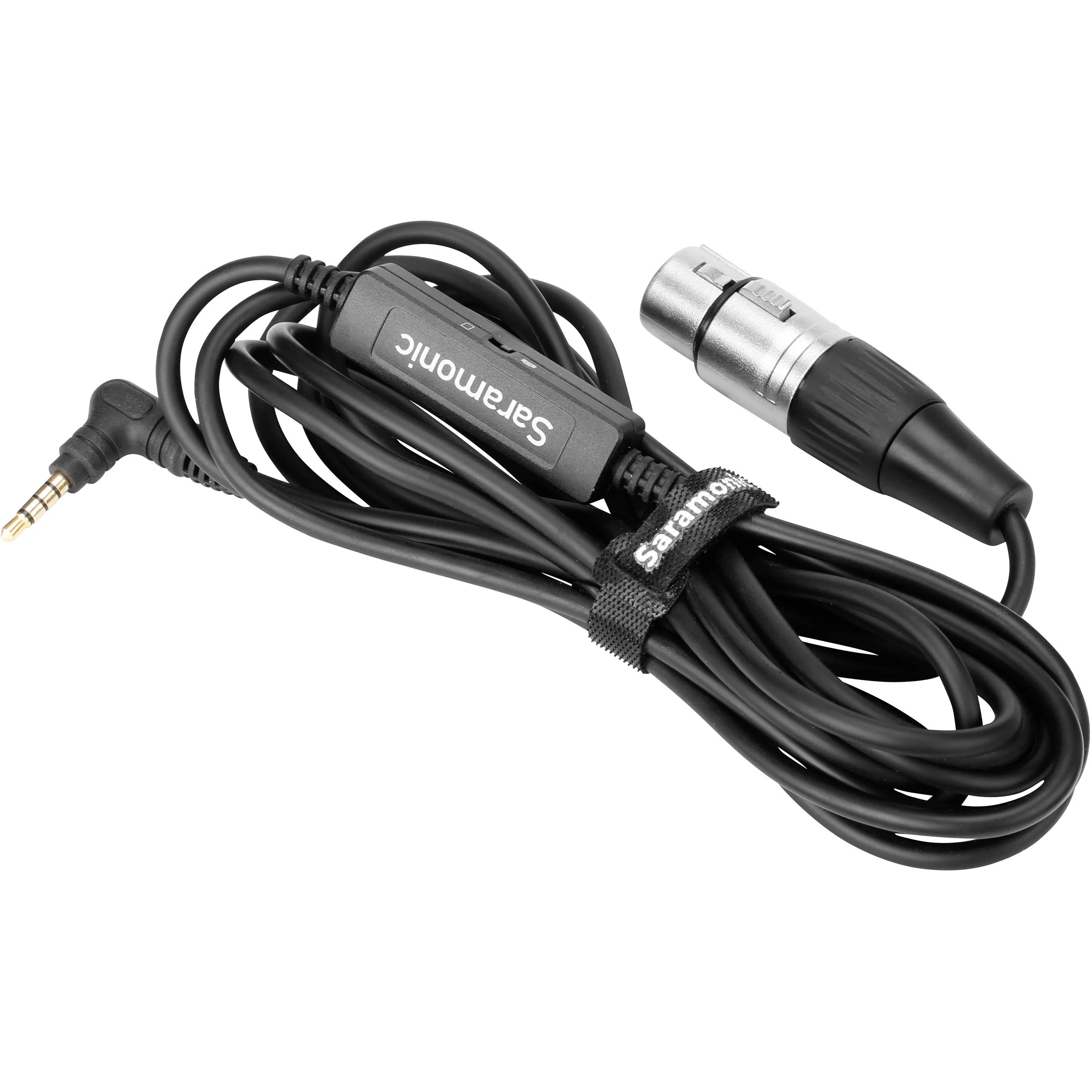 Saramonic SR-XLR35 XLR Female to 3.5mm TRRS Microphone Cable for DSLR Cameras and Smartphones (19.7') - Image 4