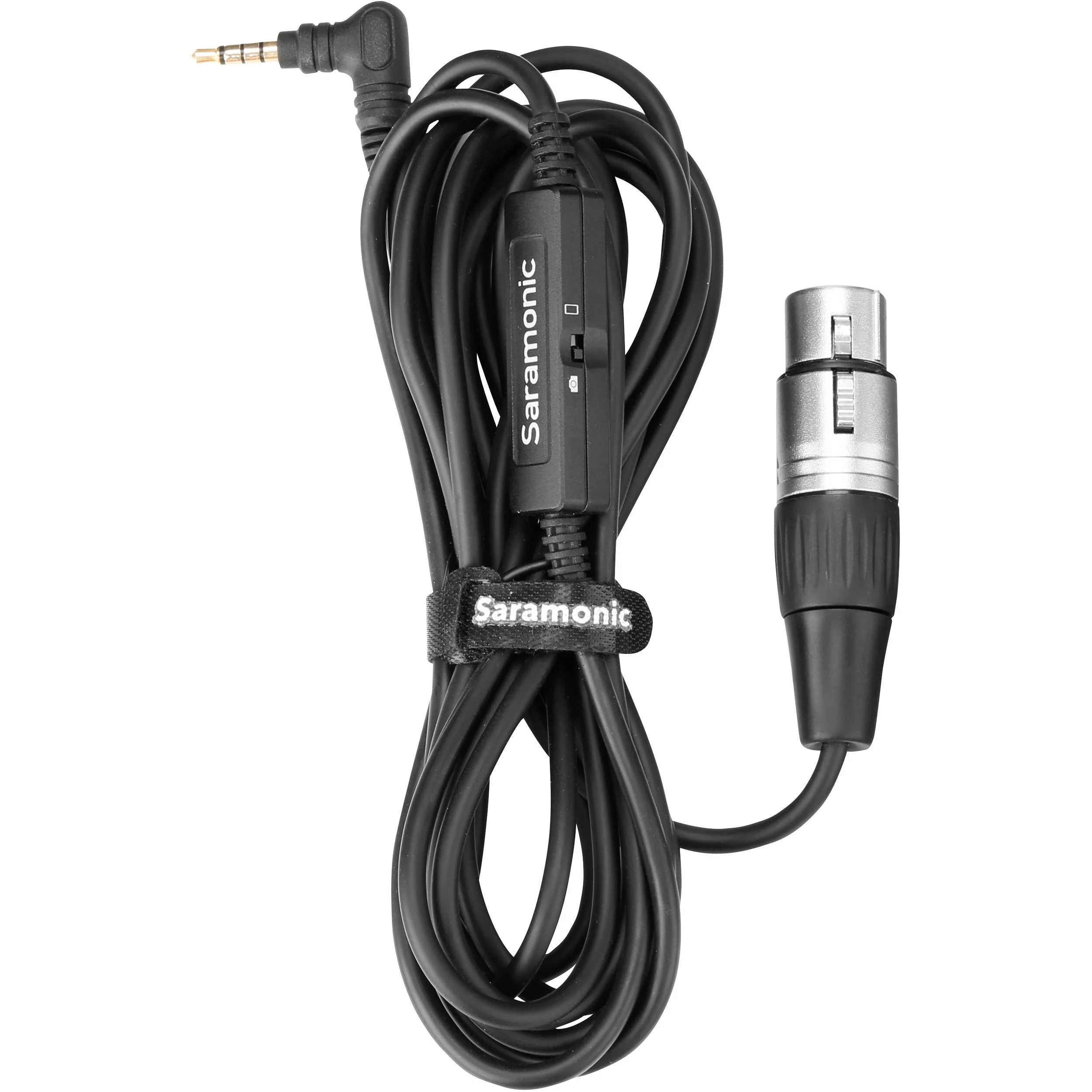 Saramonic SR-XLR35 XLR Female to 3.5mm TRRS Microphone Cable for DSLR Cameras and Smartphones (19.7') - Image 5
