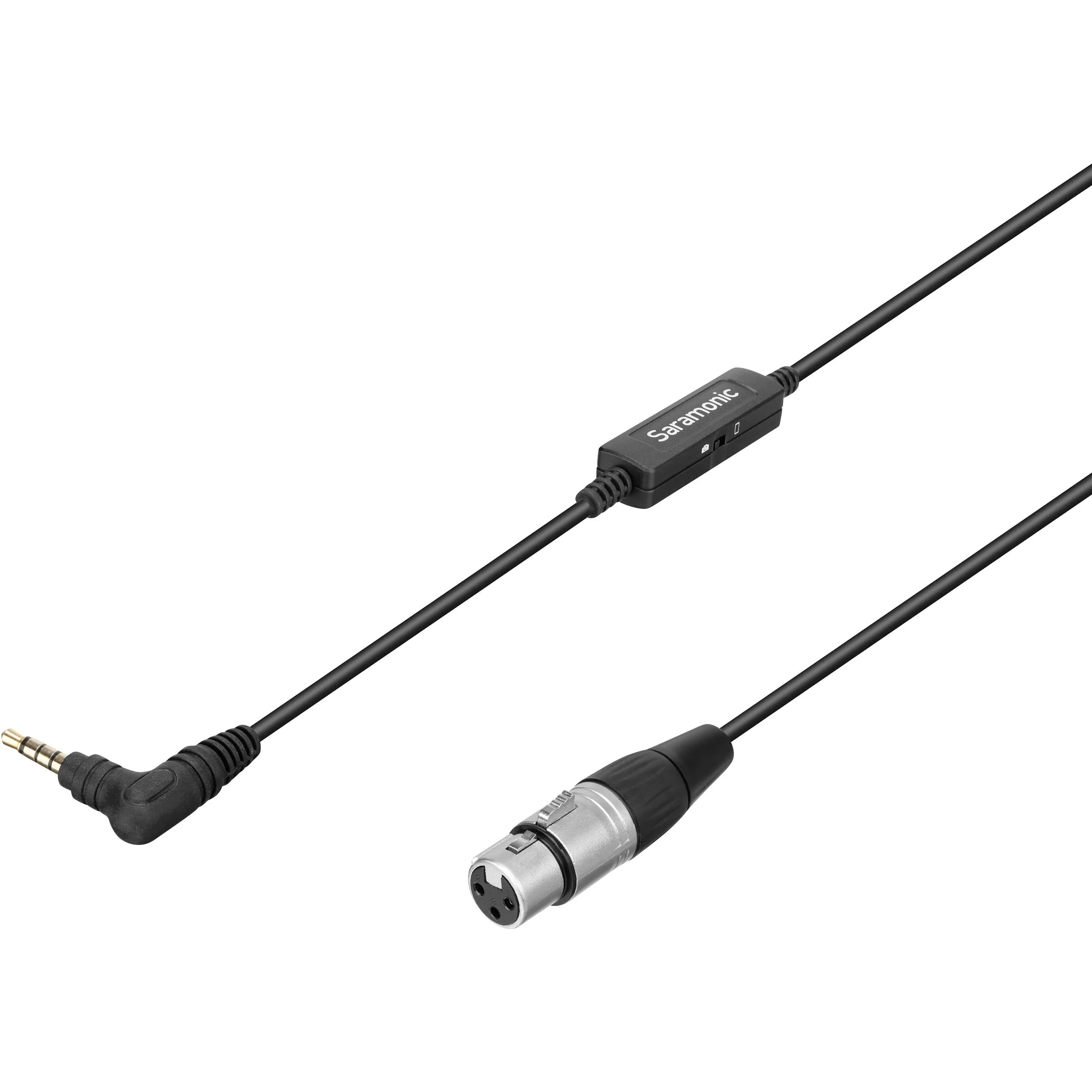 Saramonic SR-XLR35 XLR Female to 3.5mm TRRS Microphone Cable for DSLR Cameras and Smartphones (19.7') - Image 6