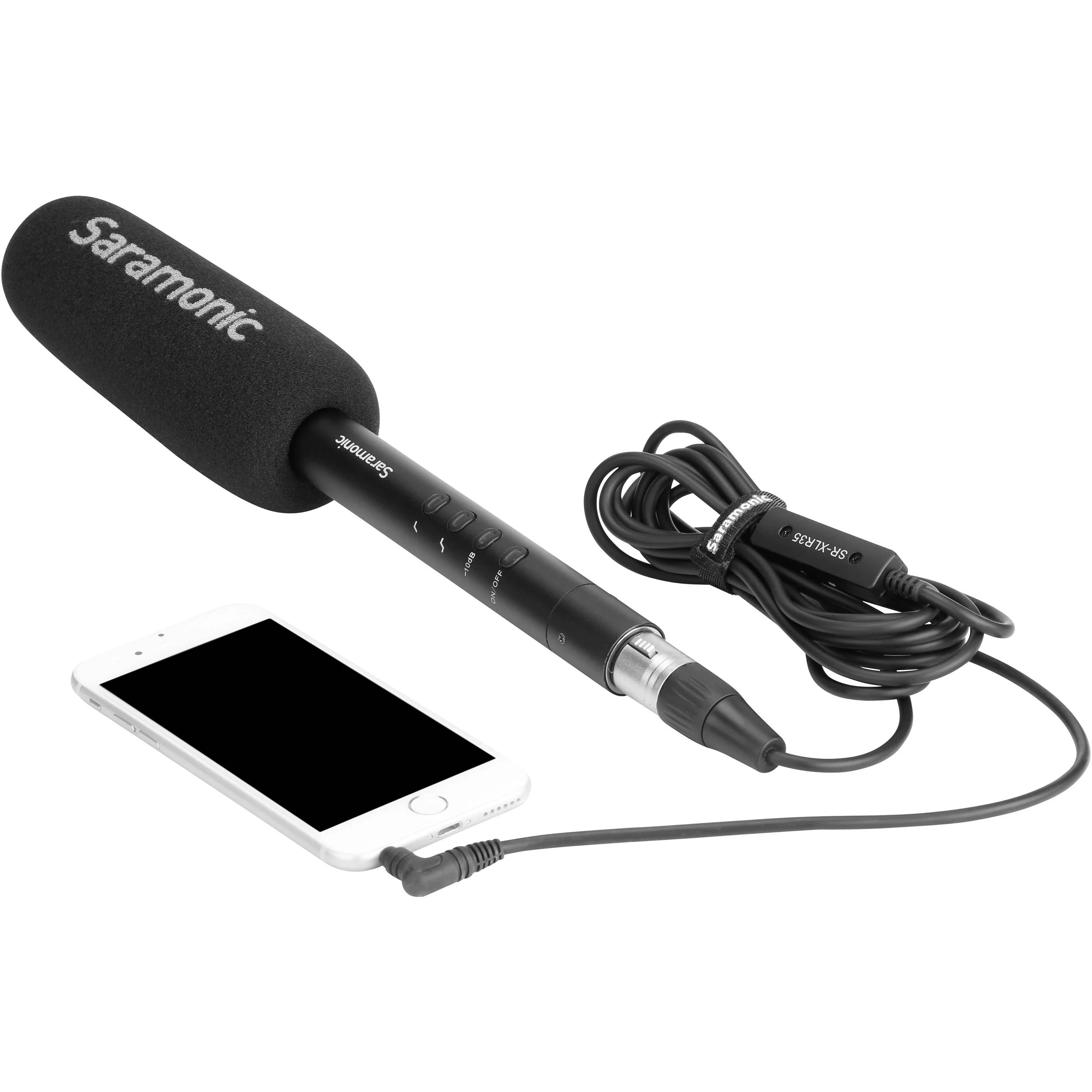 Saramonic SR-XLR35 XLR Female to 3.5mm TRRS Microphone Cable for DSLR Cameras and Smartphones (19.7') - Image 7
